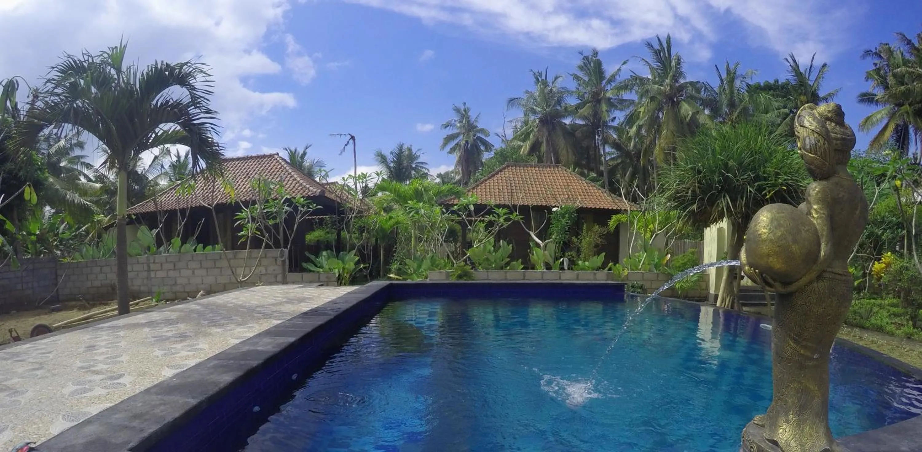 Swimming pool in Lembongan Bagus Villa