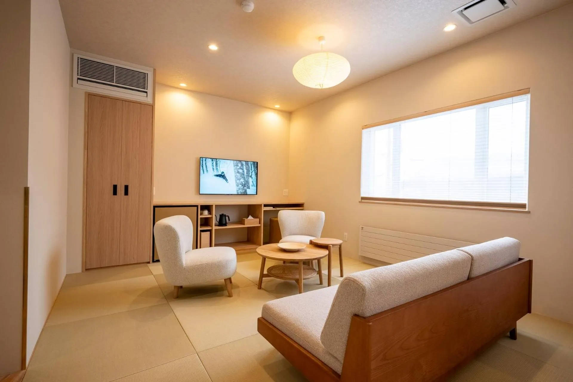 Living room in Tanuki Nozawa