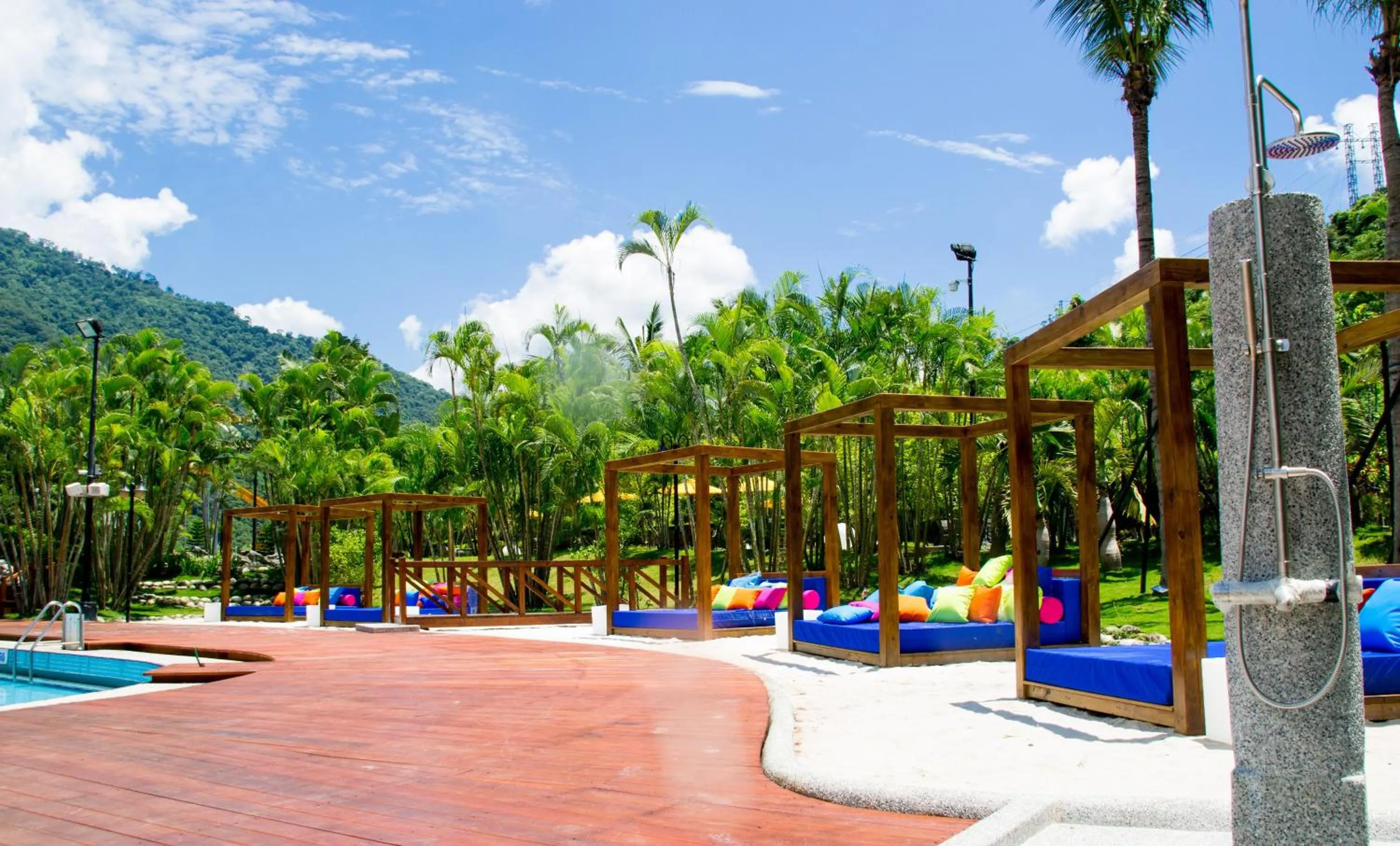 Swimming pool in HOTEL CHAM CHAM - Tainan