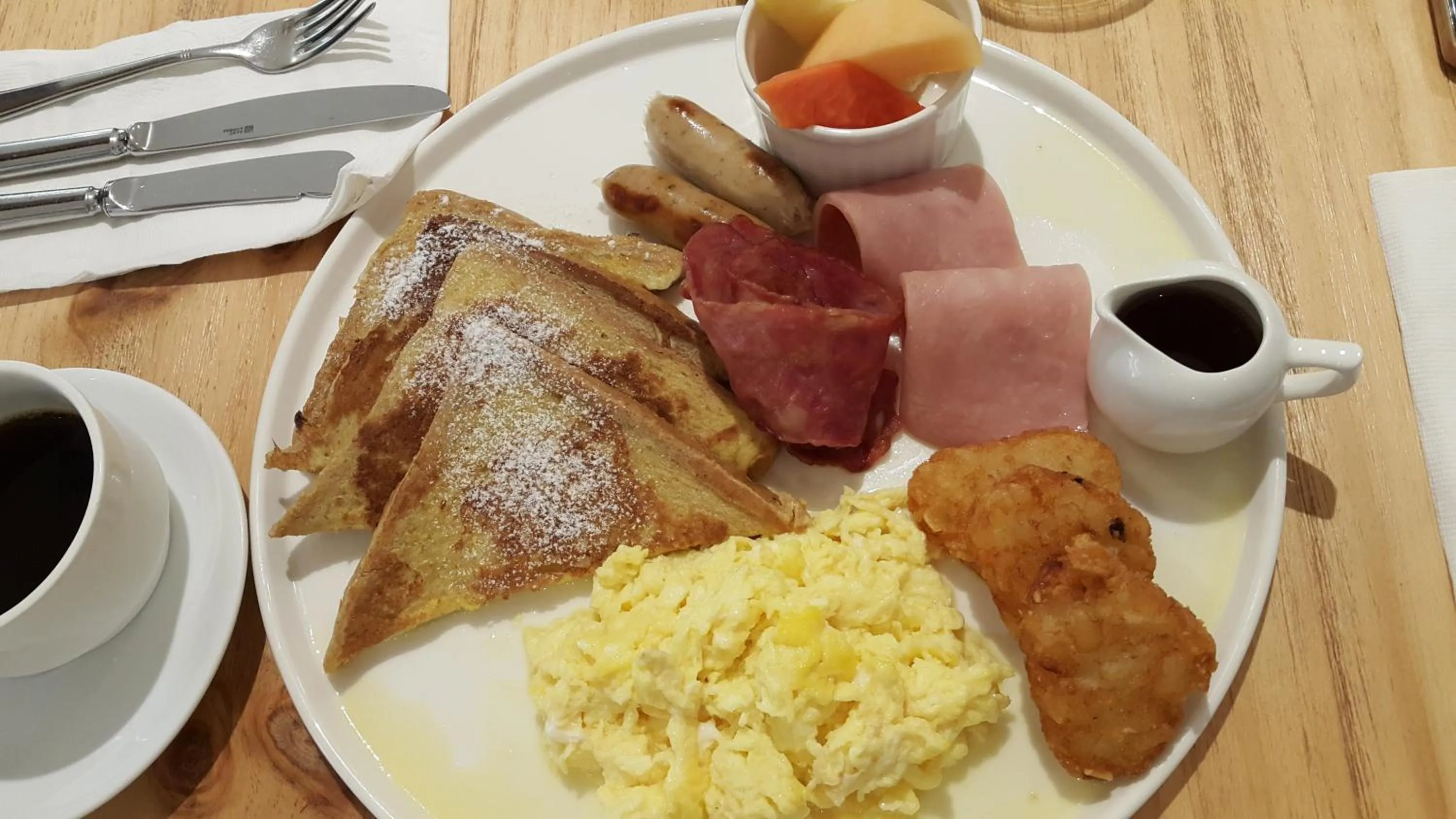 Breakfast in HOTEL CHAM CHAM - Tainan