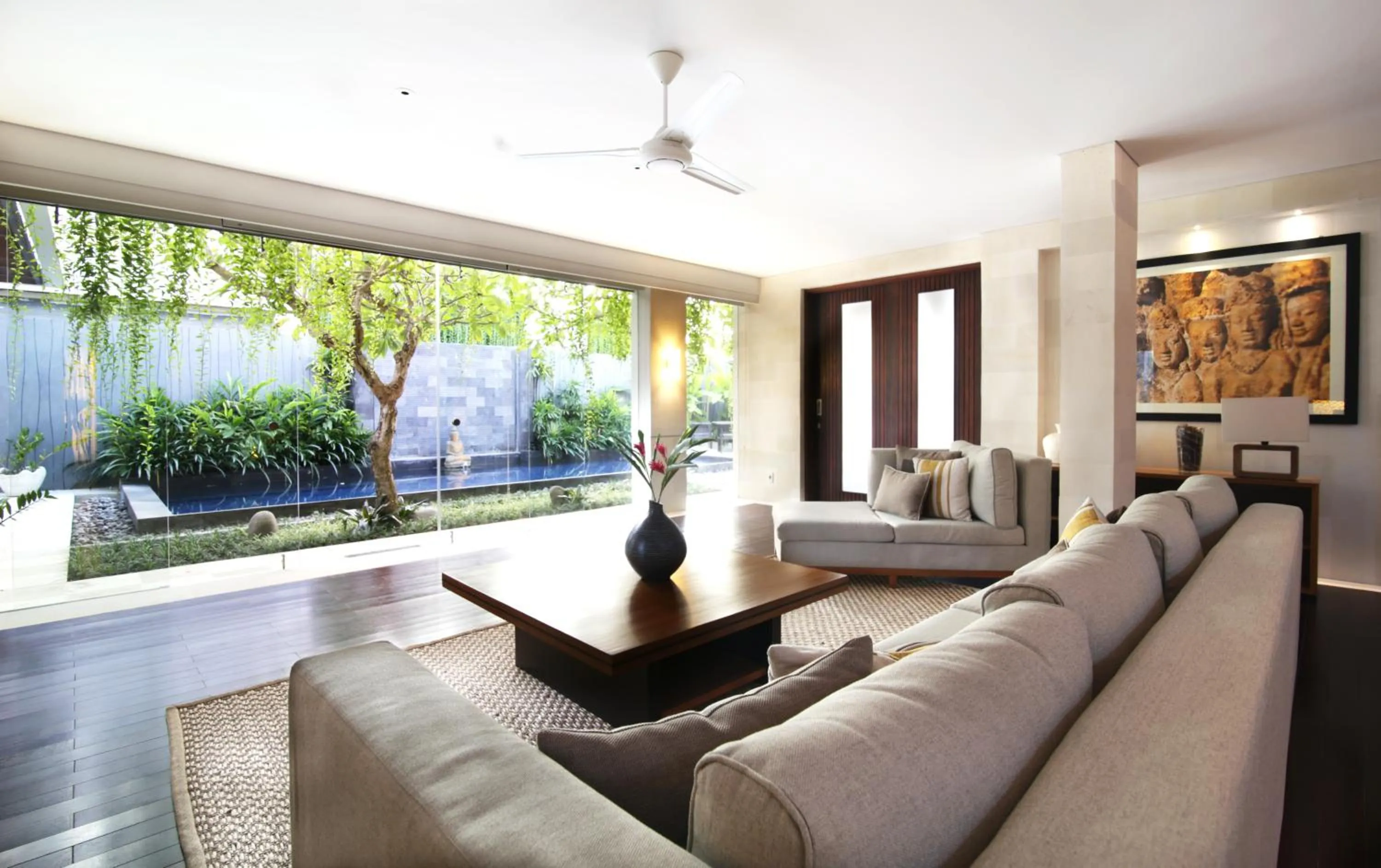 Living room in Kedonganan Beach Villa