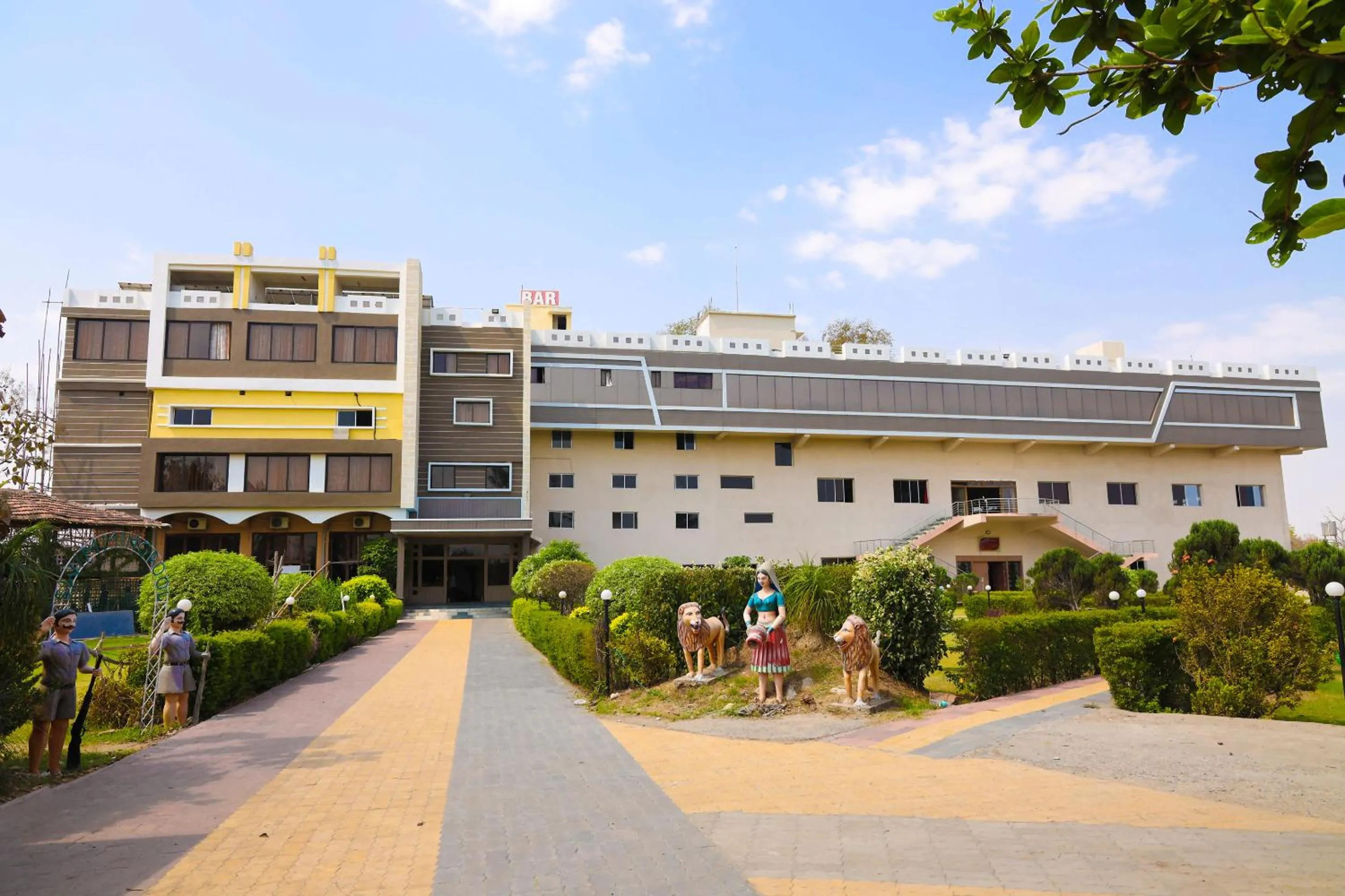 Street view in Hotel Sunrise N Resorts