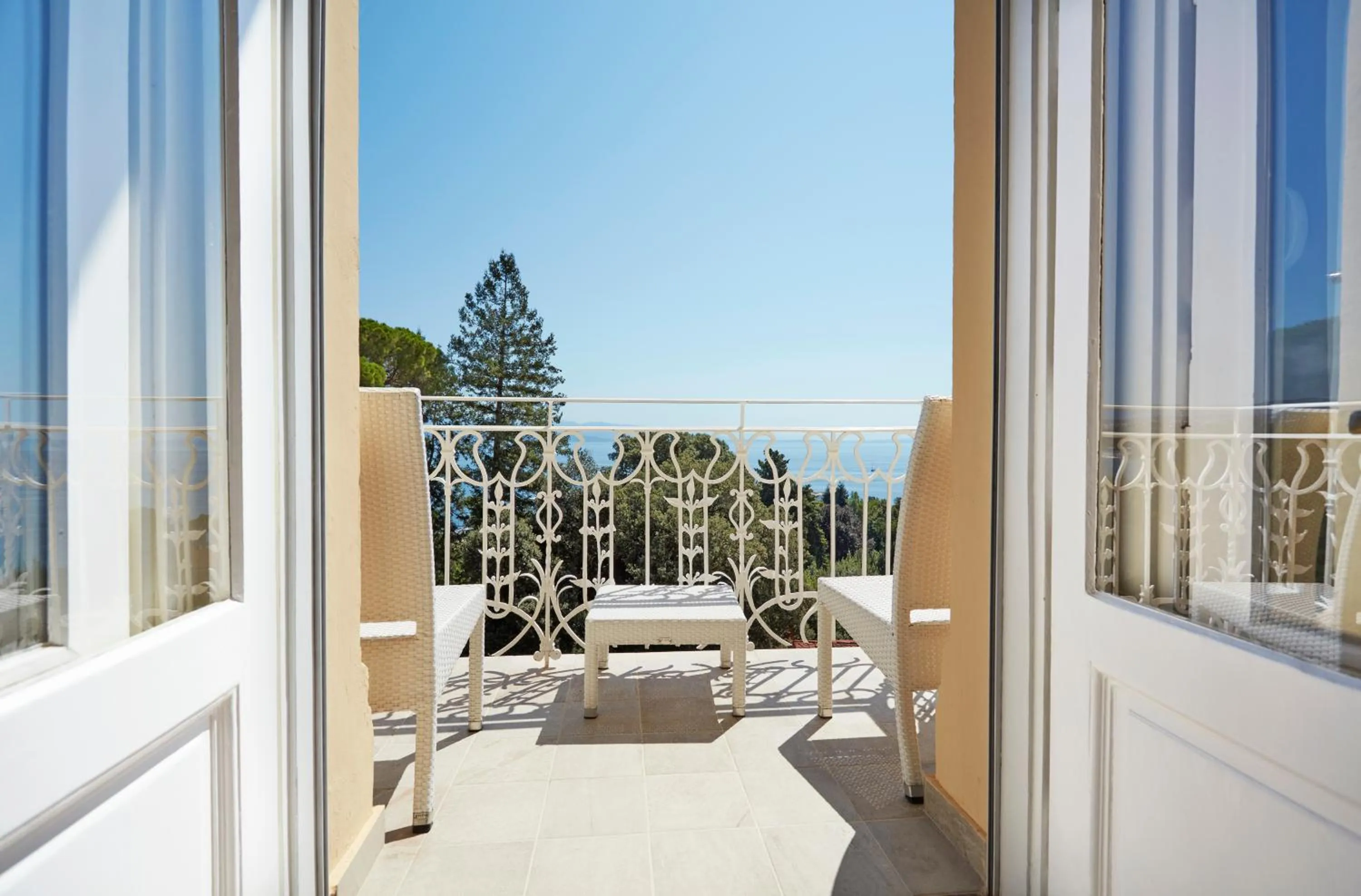 Balcony/Terrace in BRISTOL Hotel Opatija