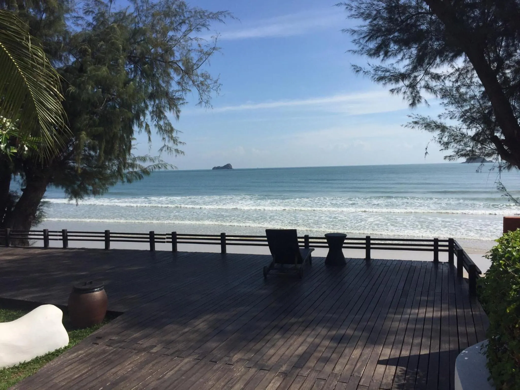 Beach in Away Las Tortugas at Hua Hin