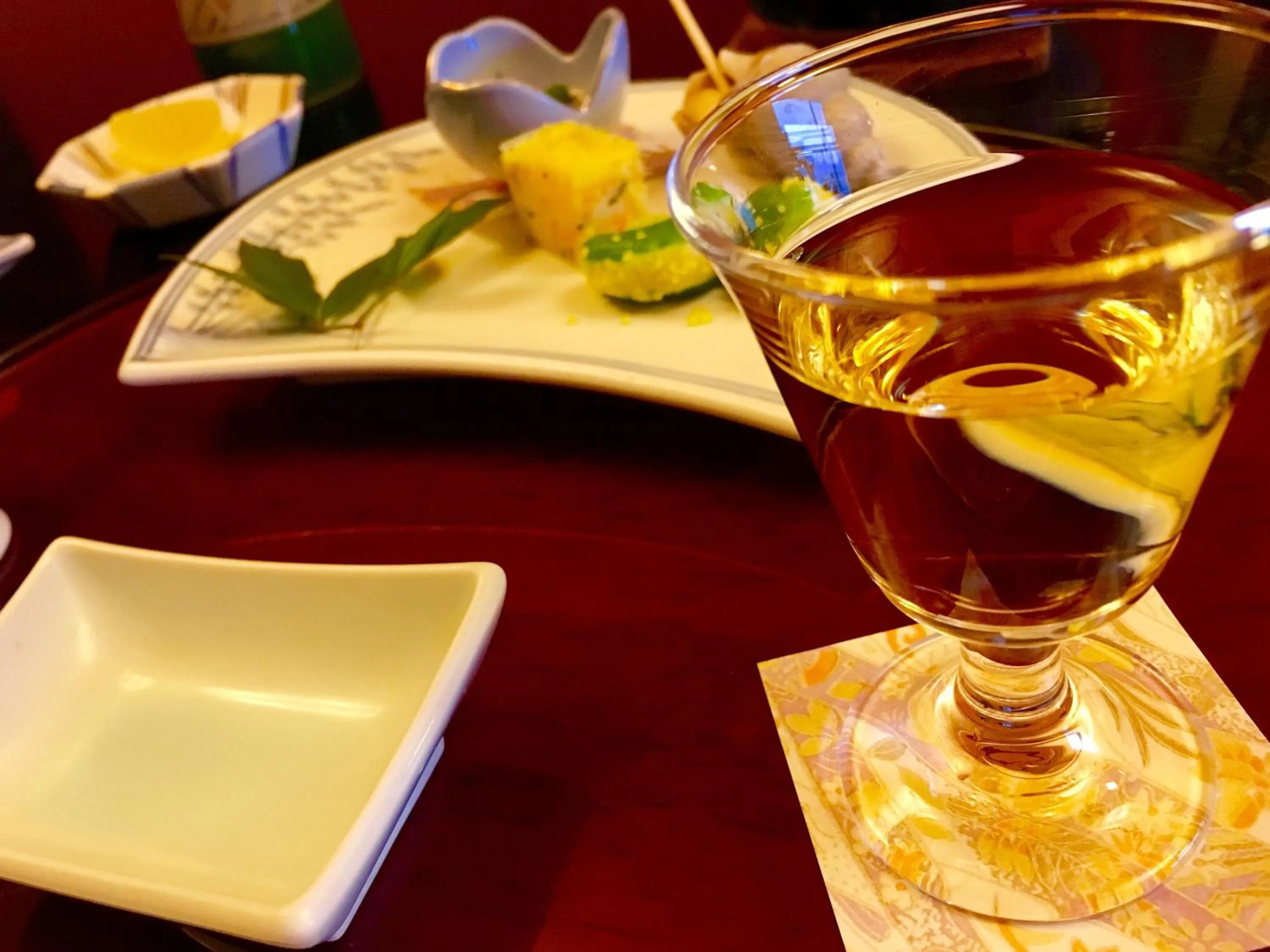 Alcoholic drinks in Arujisu