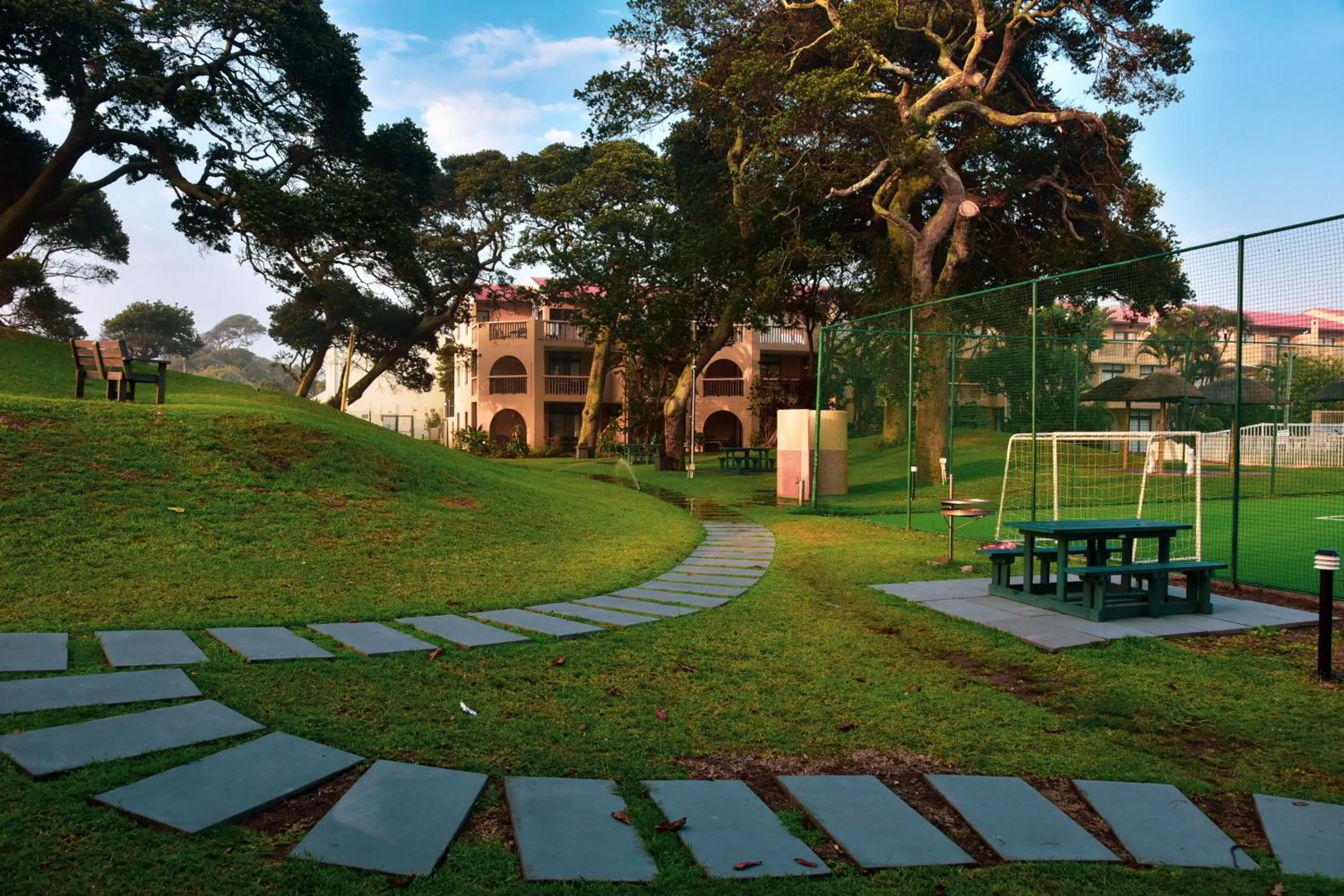 Children play ground in La Lucia Sands Beach Resort