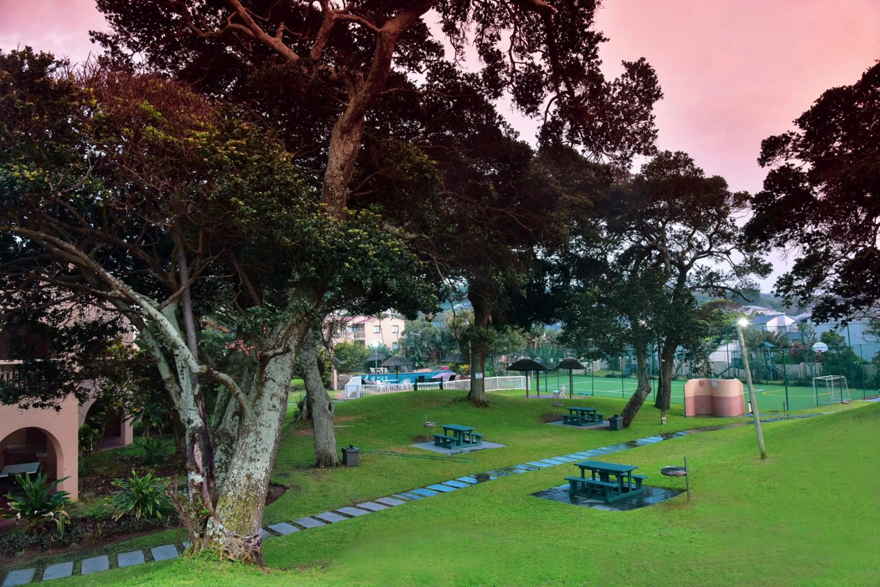 Children play ground in La Lucia Sands Beach Resort