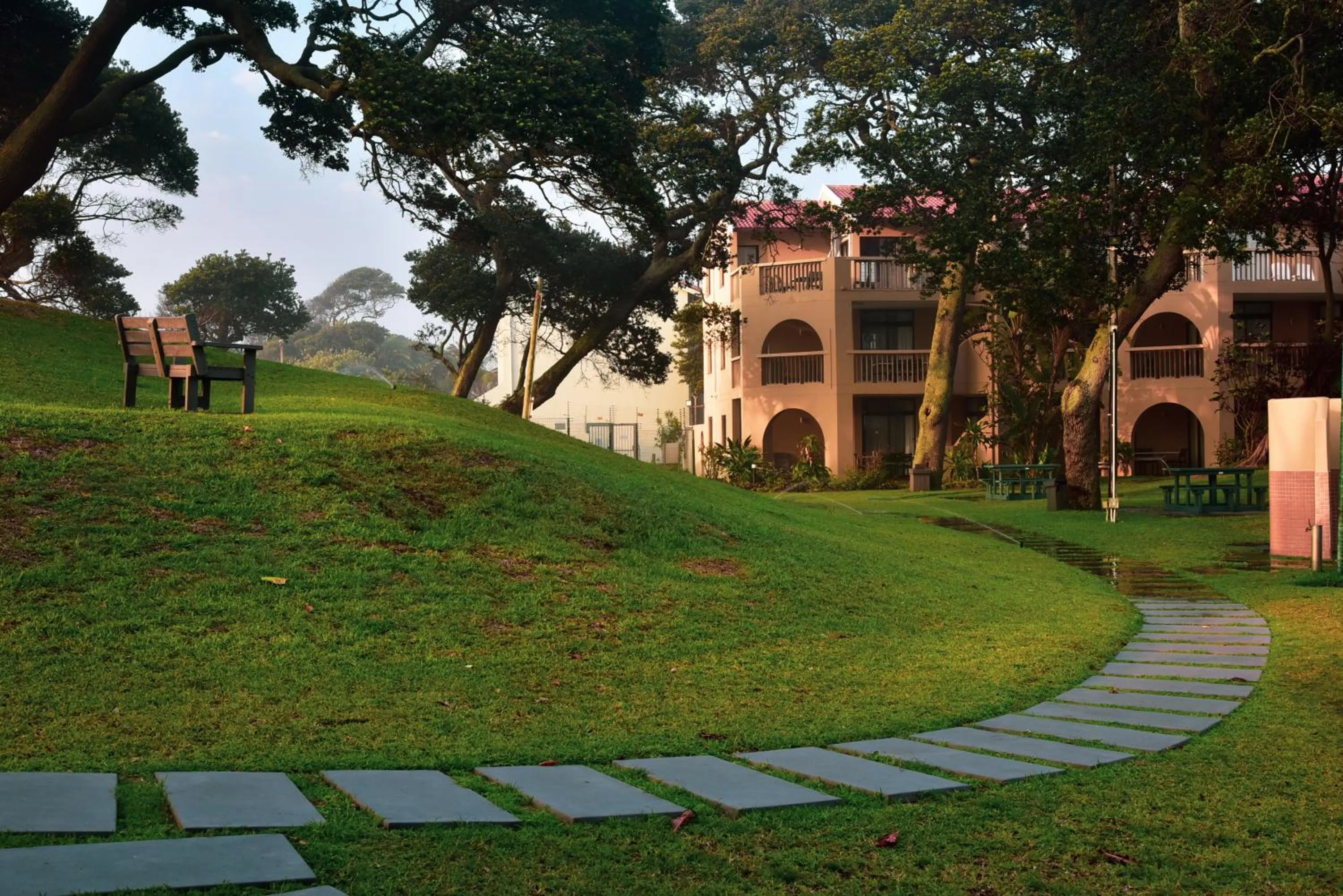 Property building in La Lucia Sands Beach Resort