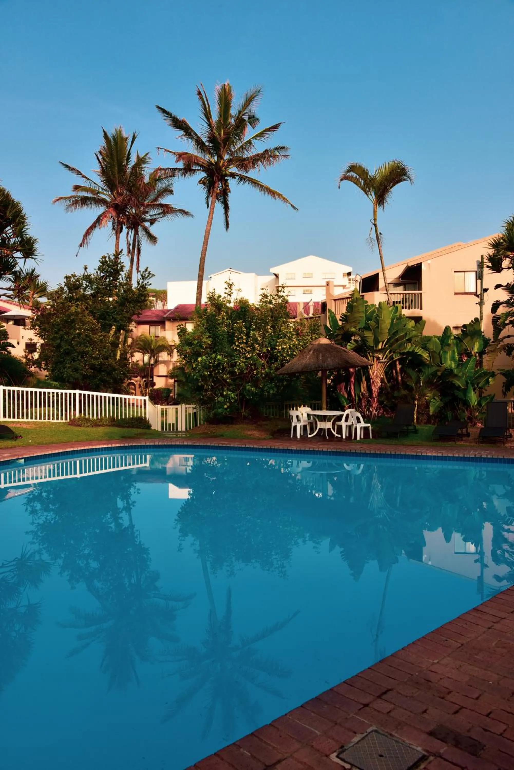 Swimming pool in La Lucia Sands Beach Resort