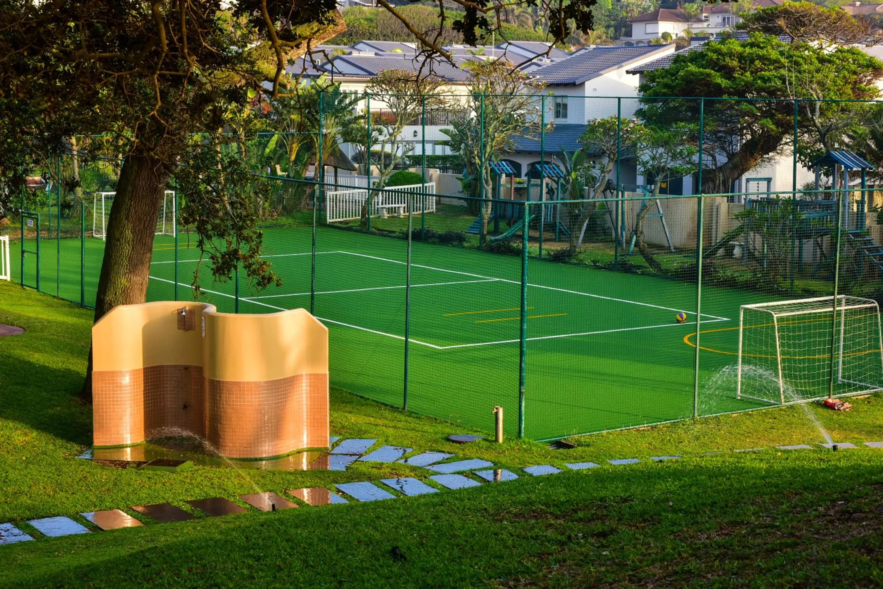 Children play ground in La Lucia Sands Beach Resort
