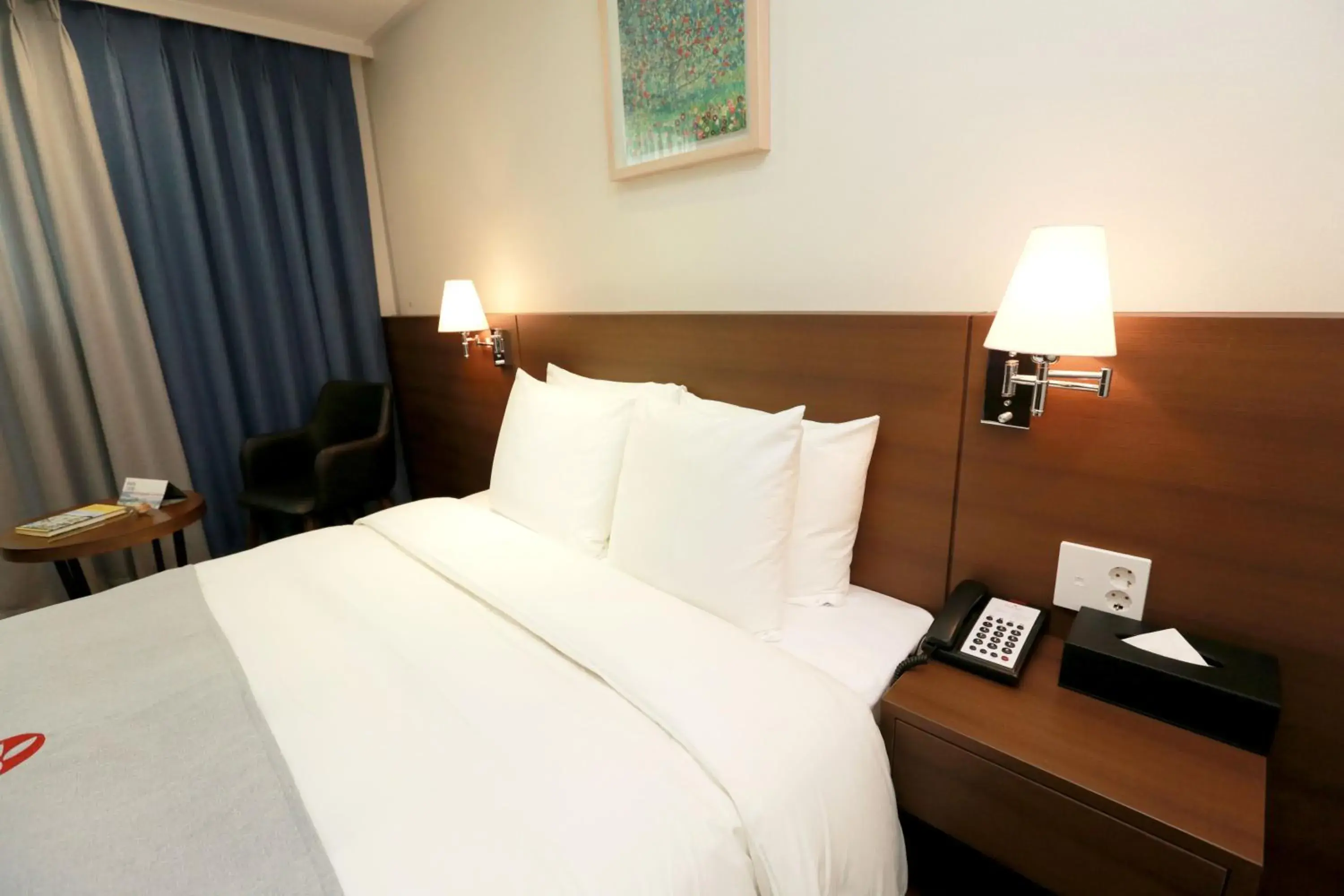 Bed in Ramada Taebaek Hotel Bed in Ramada Taebaek Hotel