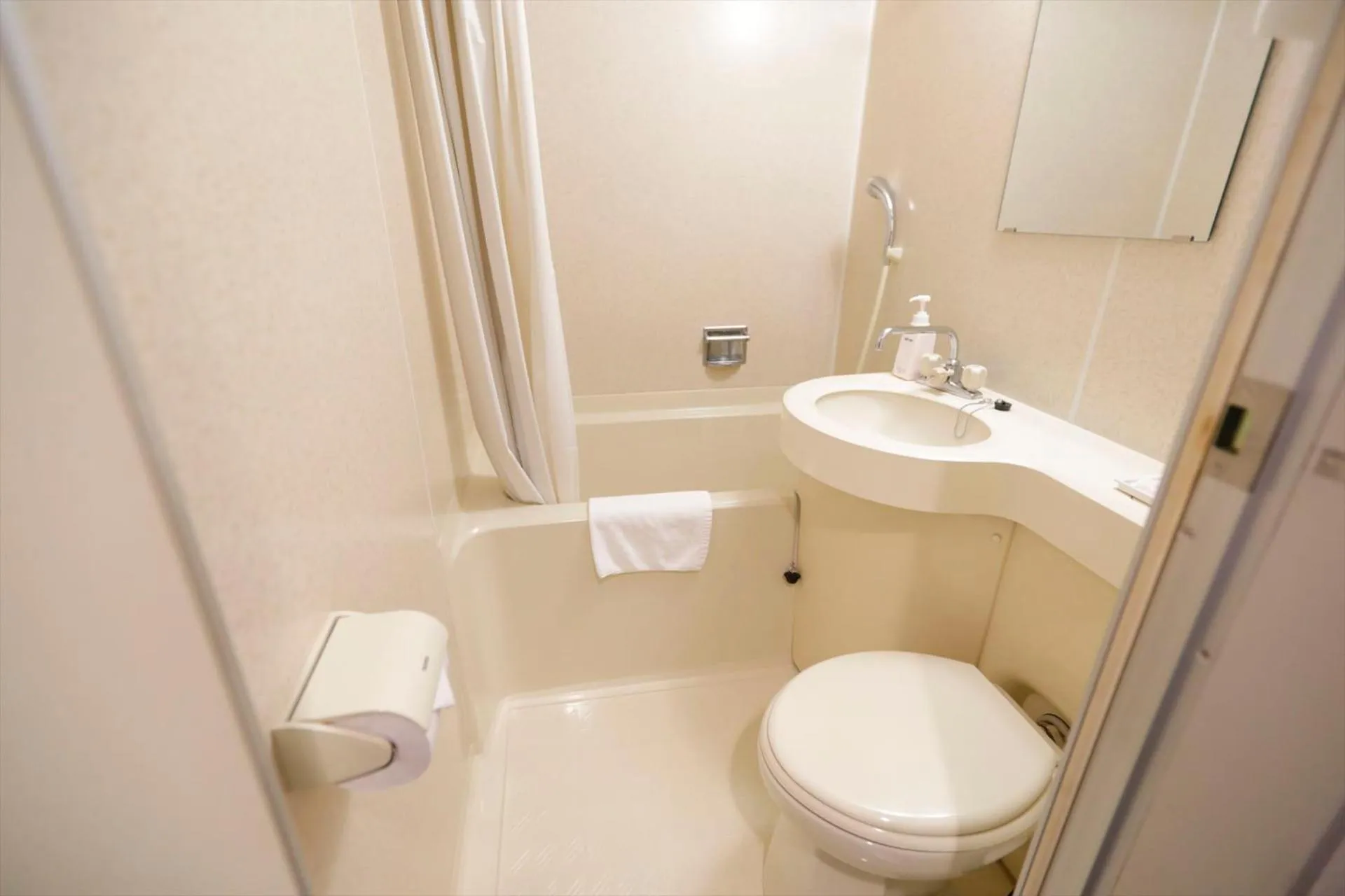 Bathroom in Yamanakako-Asahigaoka-Onsen Hotel Seikei