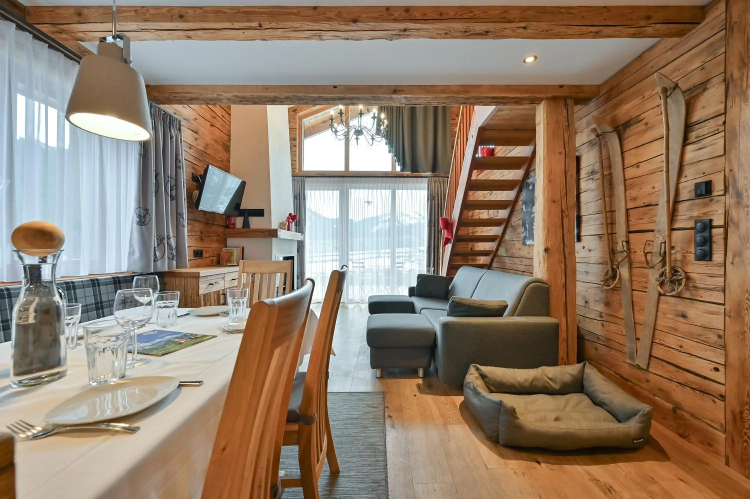 Living room in Braito's Seaside Lodges und Suites, Ferienhäuser und Ferienwohnungen