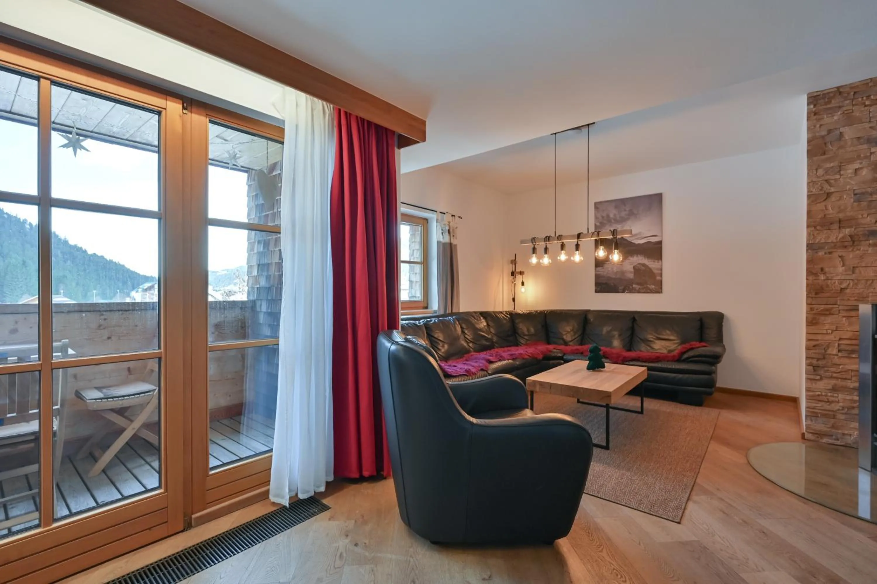 Living room in Braito's Seaside Lodges und Suites, Ferienhäuser und Ferienwohnungen