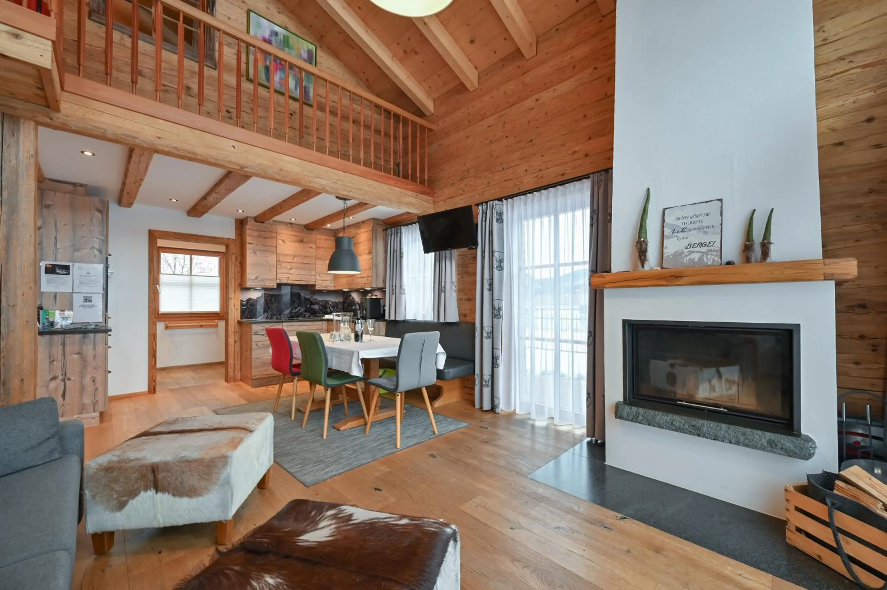 Living room in Braito's Seaside Lodges und Suites, Ferienhäuser und Ferienwohnungen