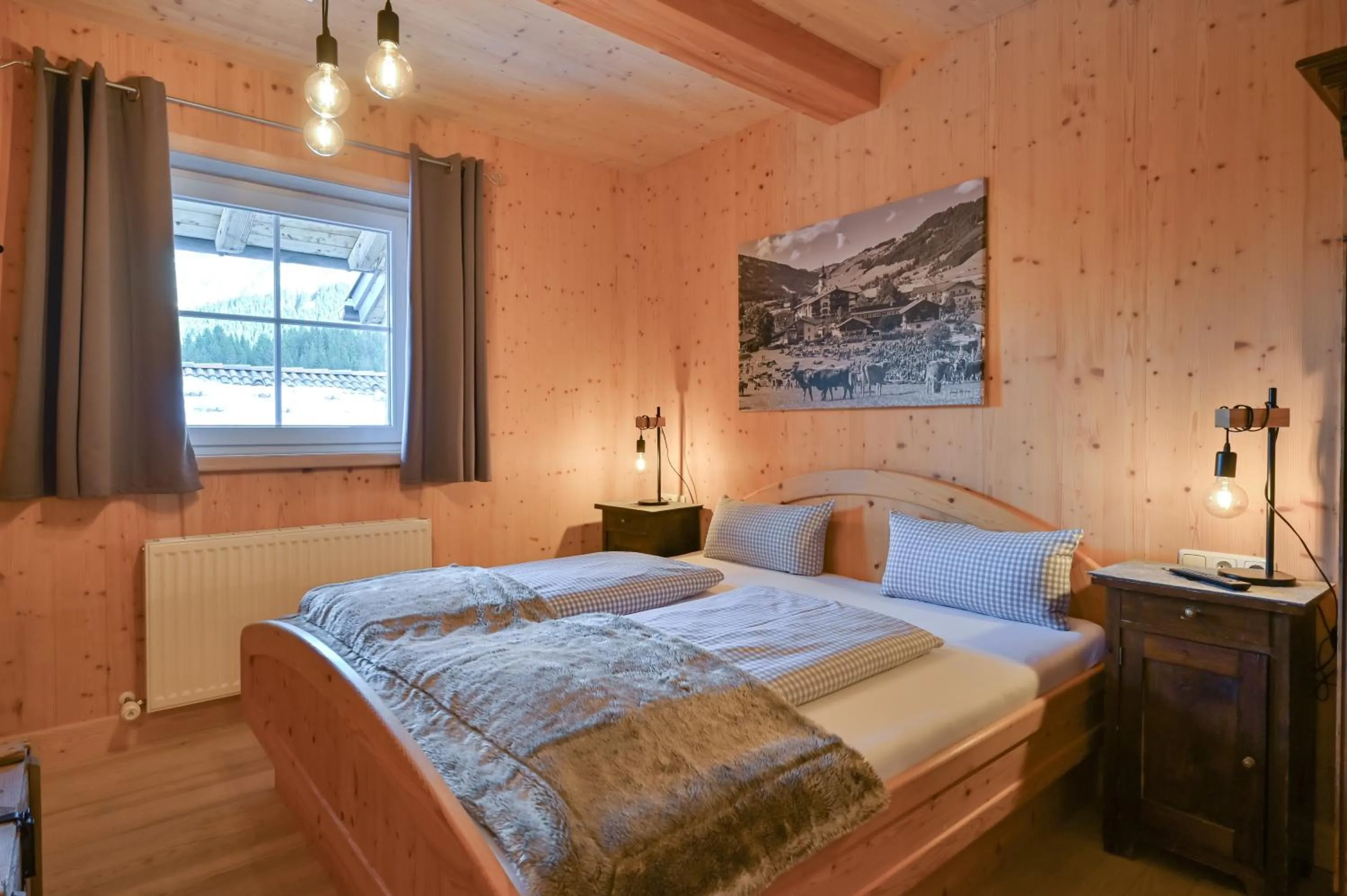 Bedroom, Bed in Braito's Seaside Lodges und Suites, Ferienhäuser und Ferienwohnungen