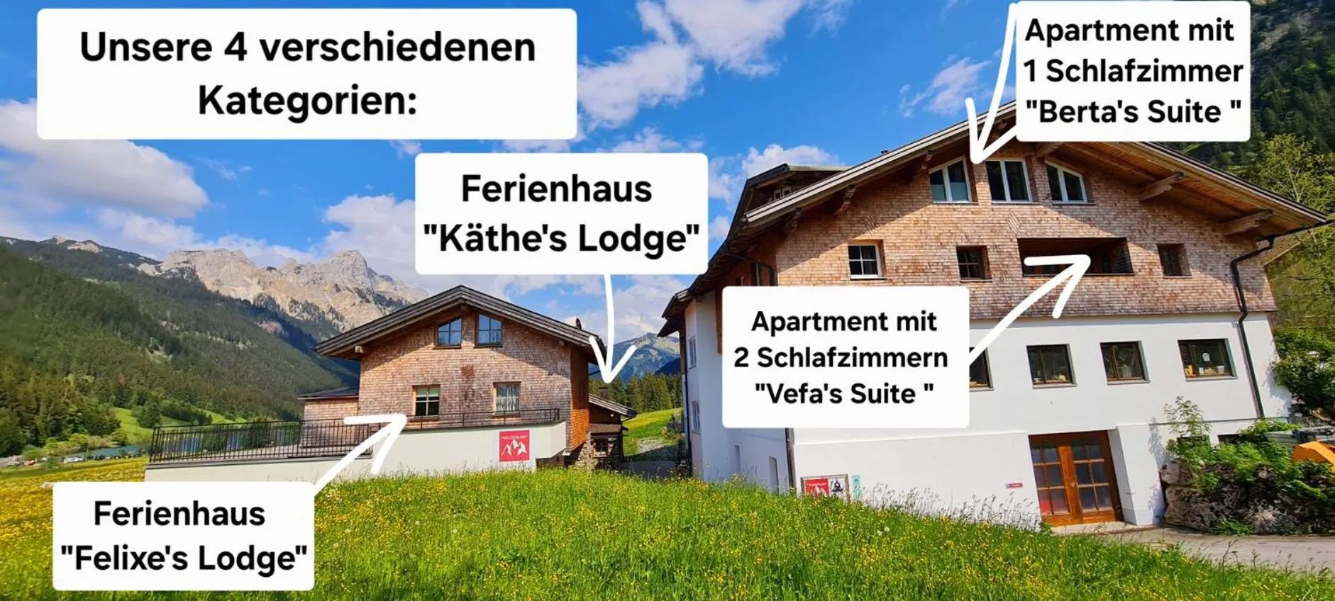 Property building in Braito's Seaside Lodges und Suites, Ferienhäuser und Ferienwohnungen