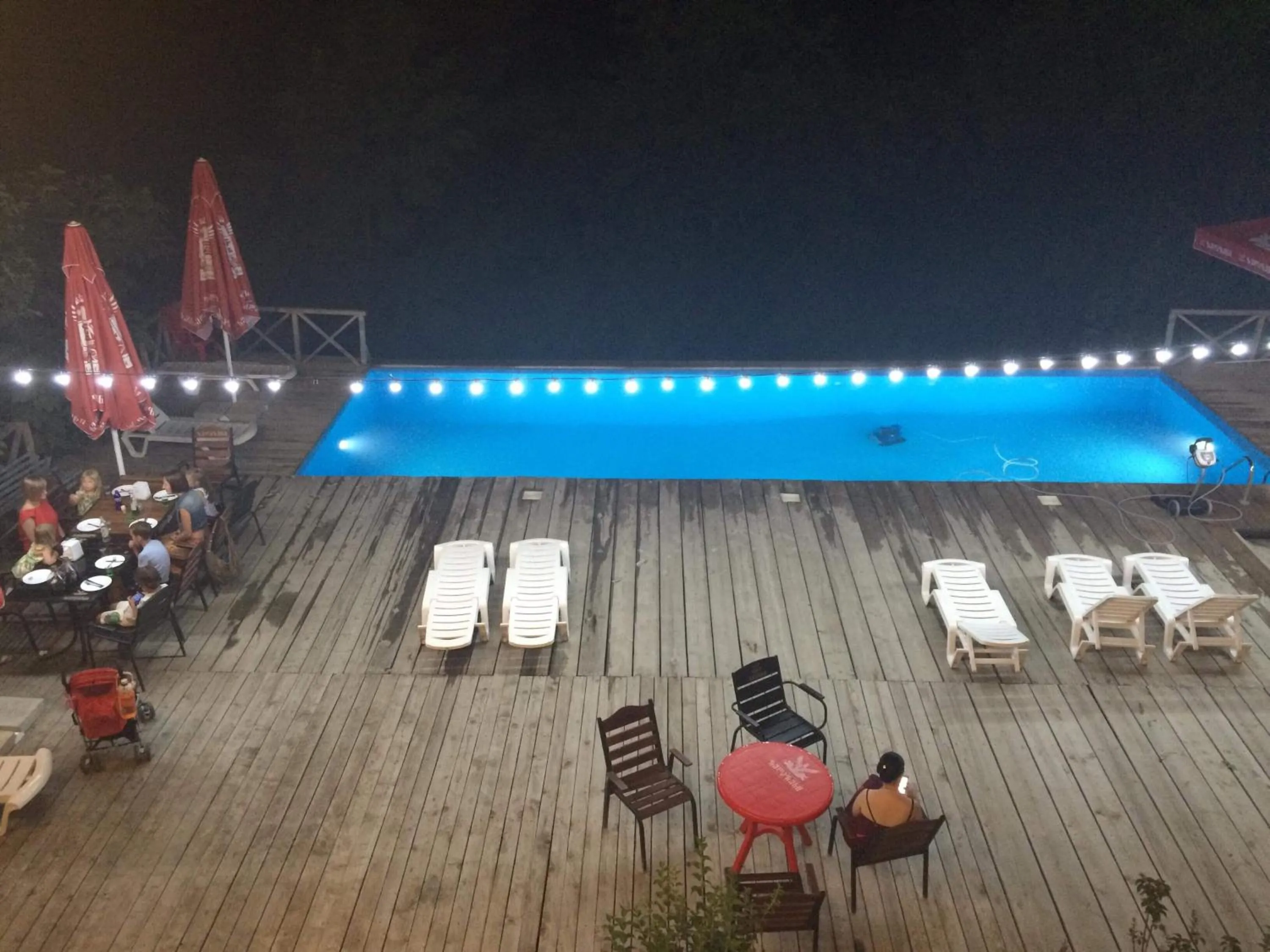 Pool view in Guest House Marani