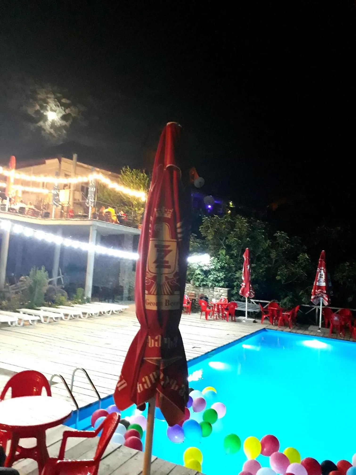 Swimming pool in Guest House Marani