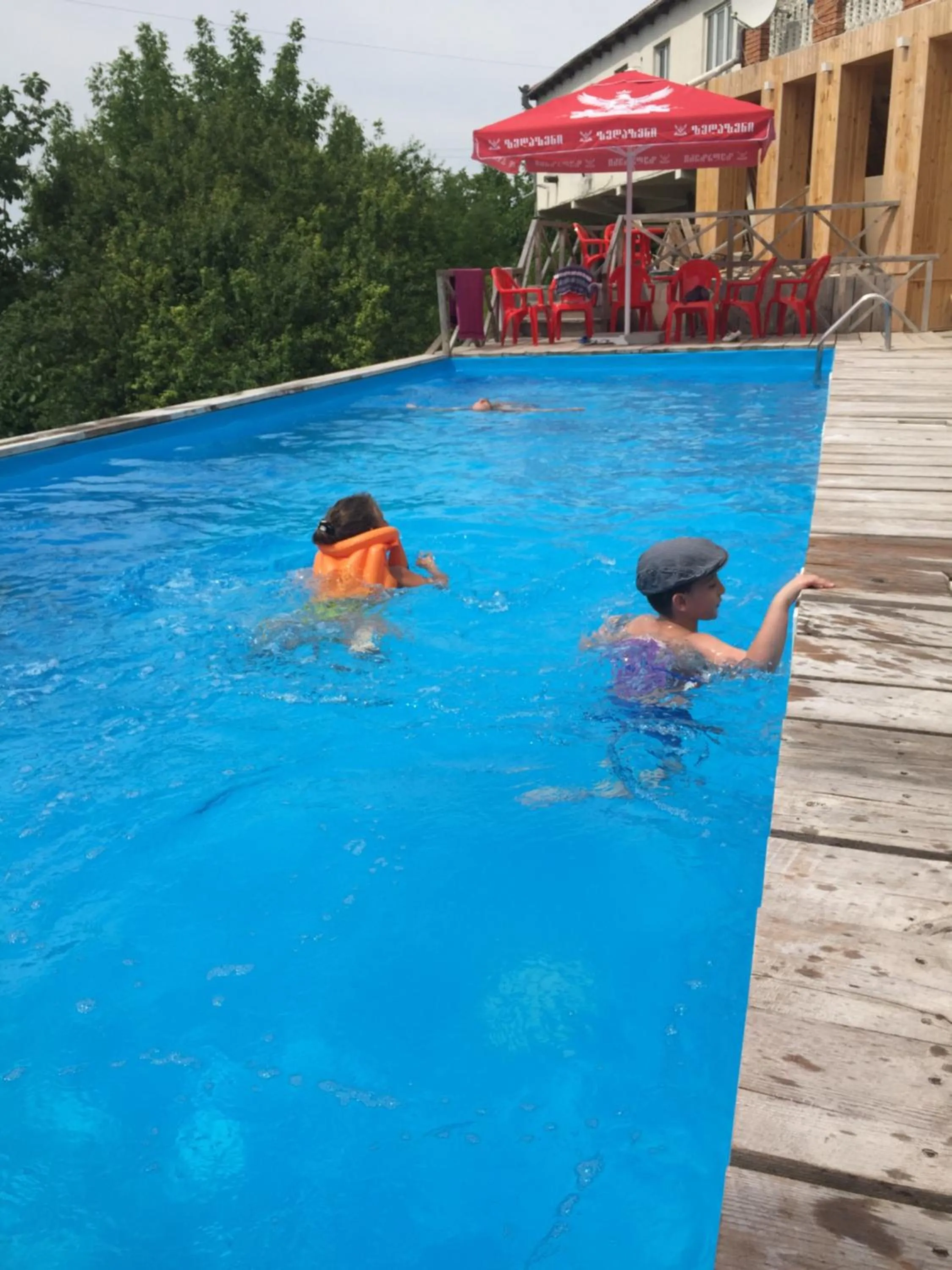 Swimming pool in Guest House Marani