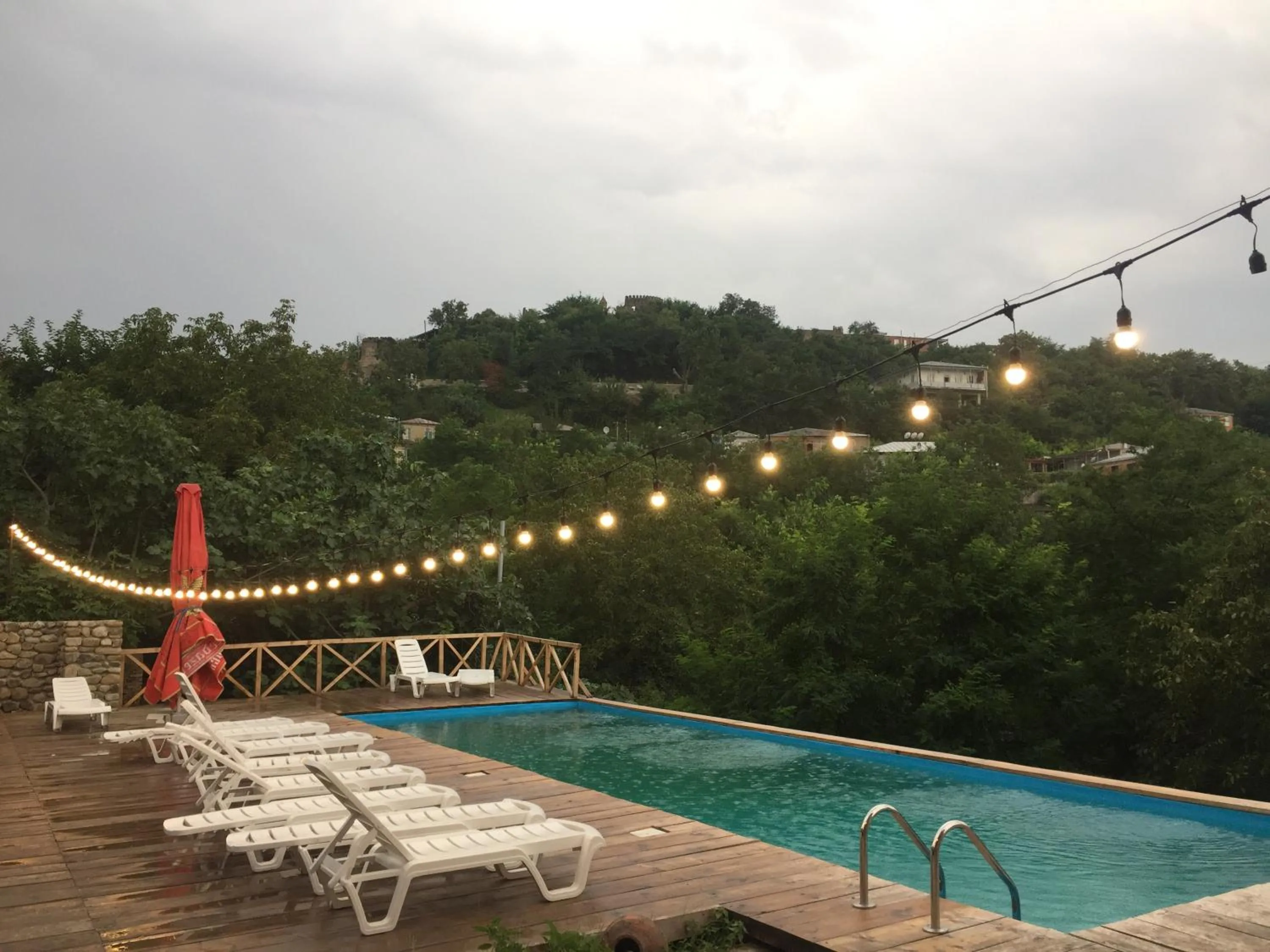 Swimming pool in Guest House Marani