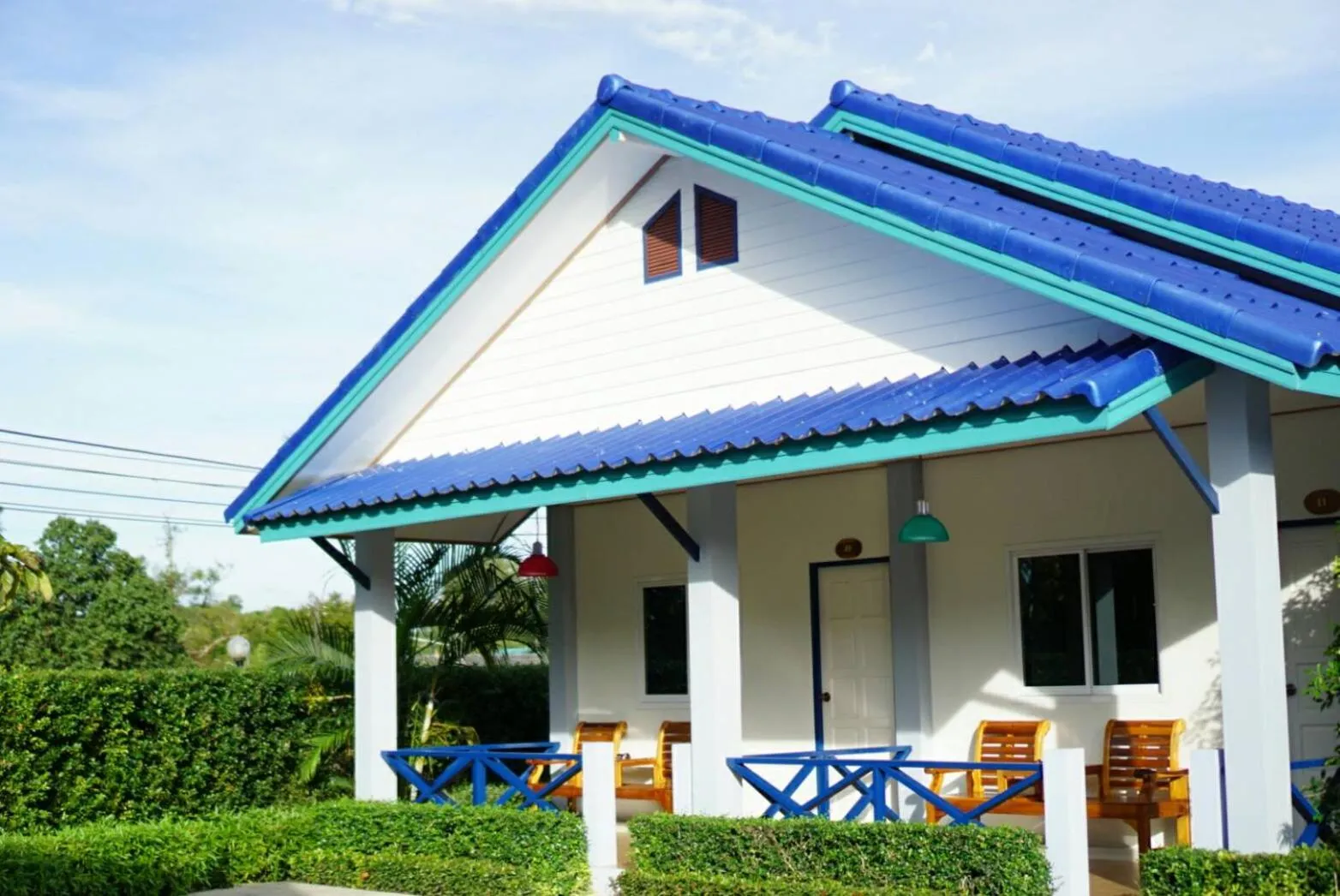 Balcony/Terrace in Anyamanee Resort Trat
