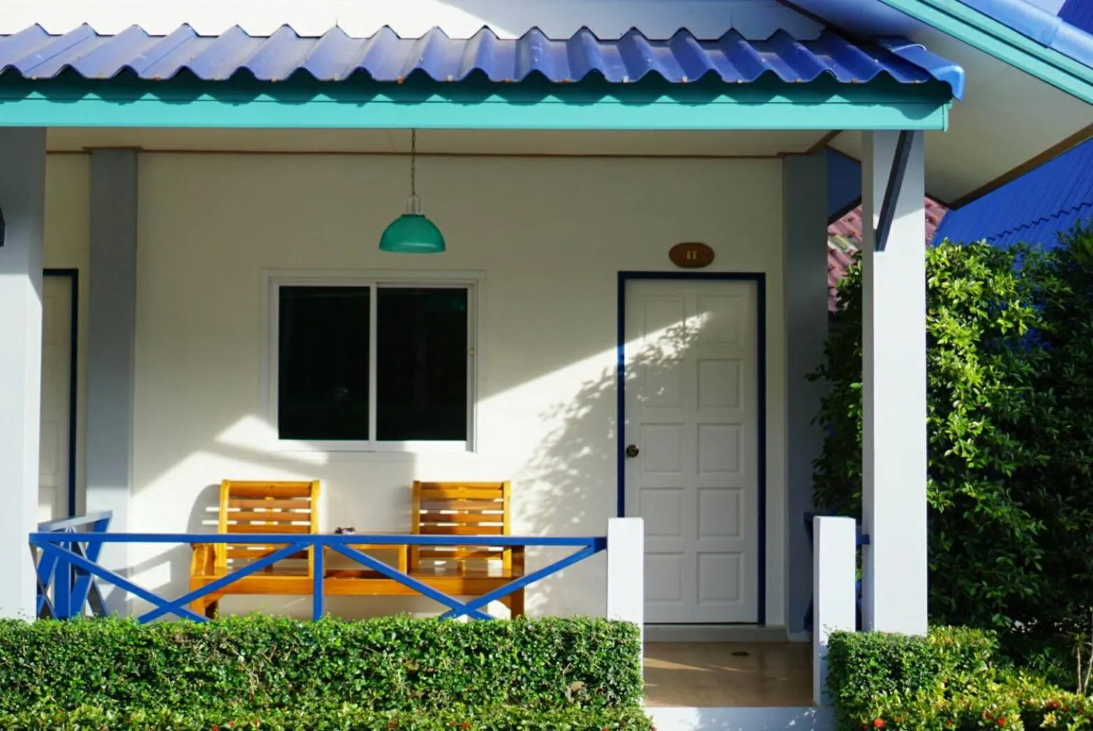 Balcony/Terrace in Anyamanee Resort Trat