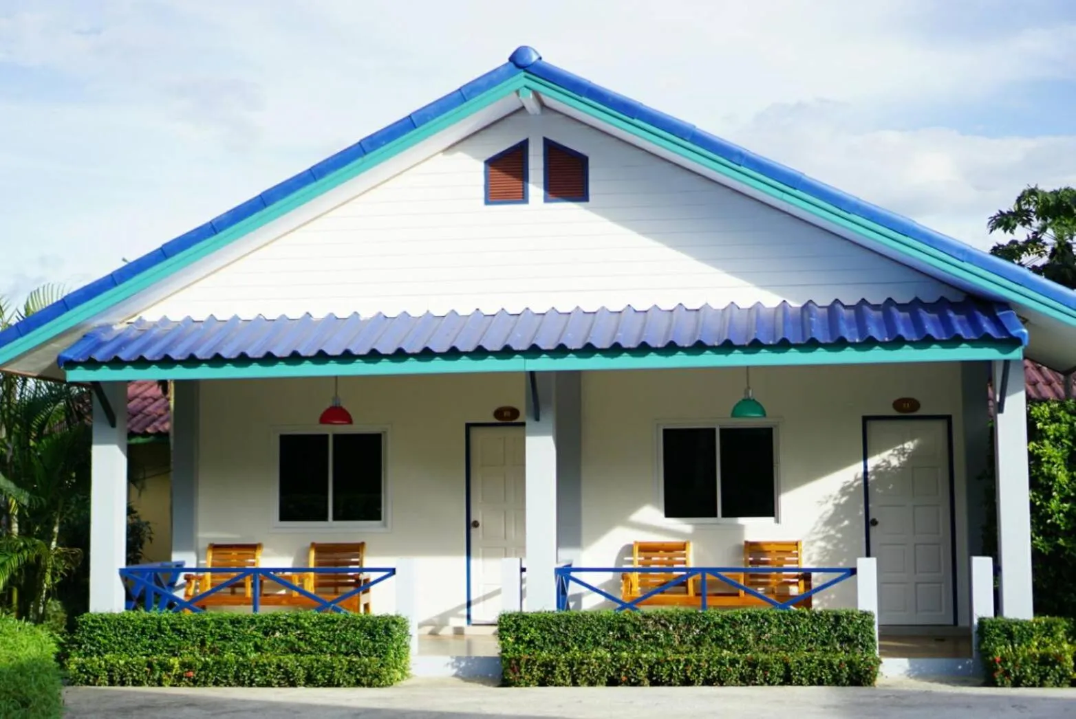 Balcony/Terrace in Anyamanee Resort Trat