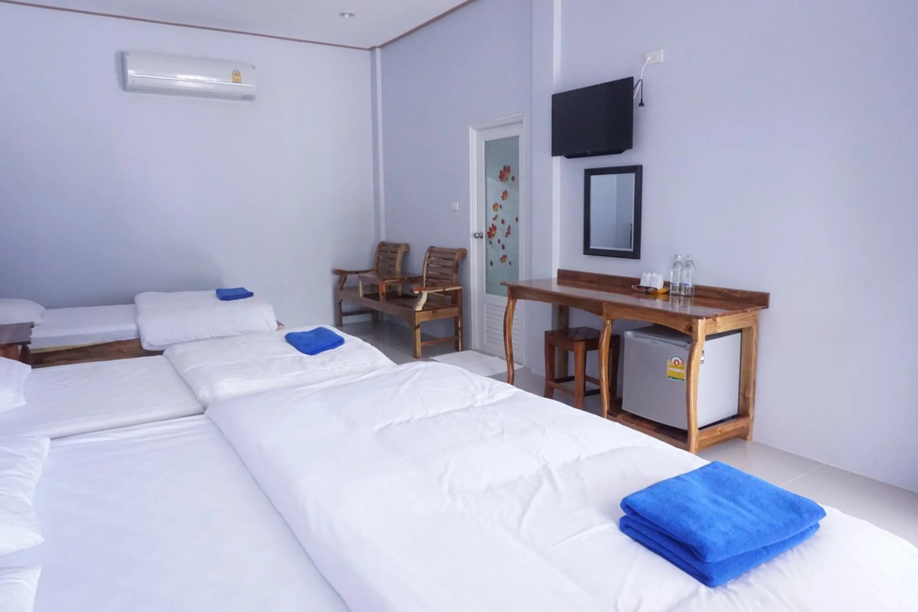 Bed in Anyamanee Resort Trat