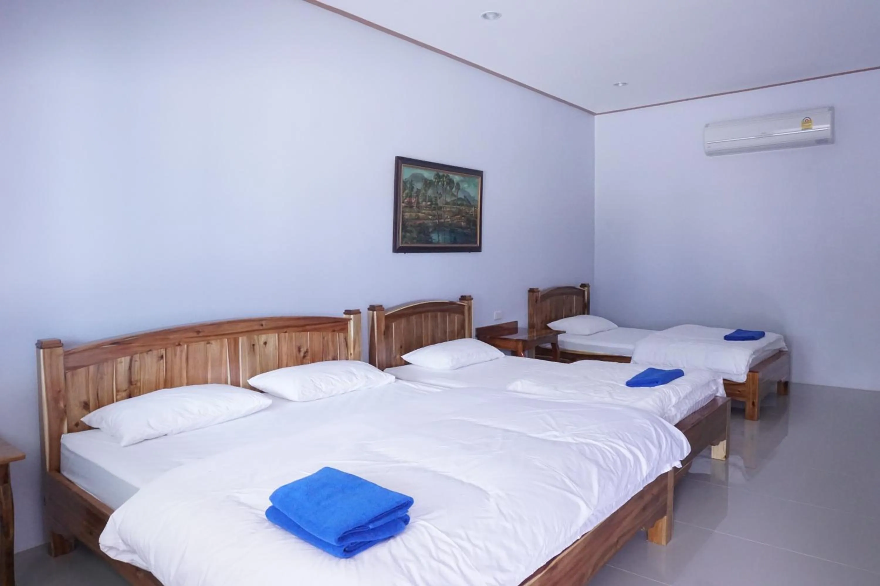 Bed in Anyamanee Resort Trat