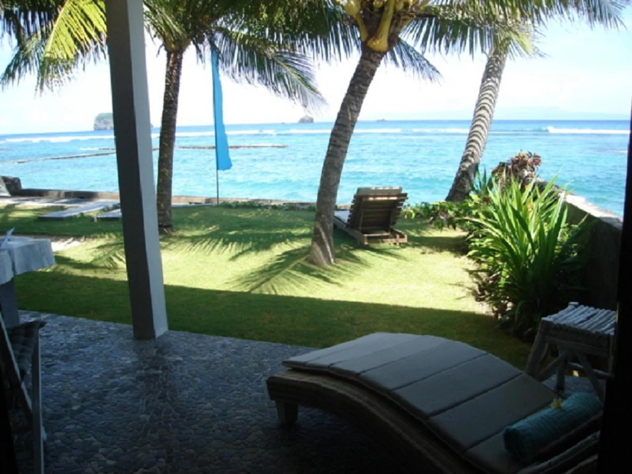 Garden view in Aquaria Eco Resort