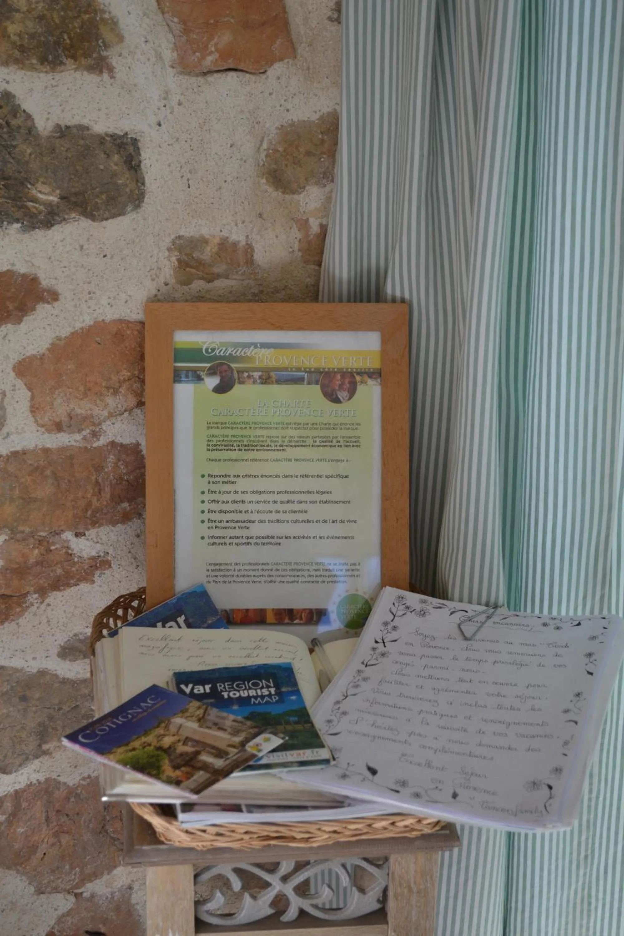 Certificate/Award in Tivoli en Provence