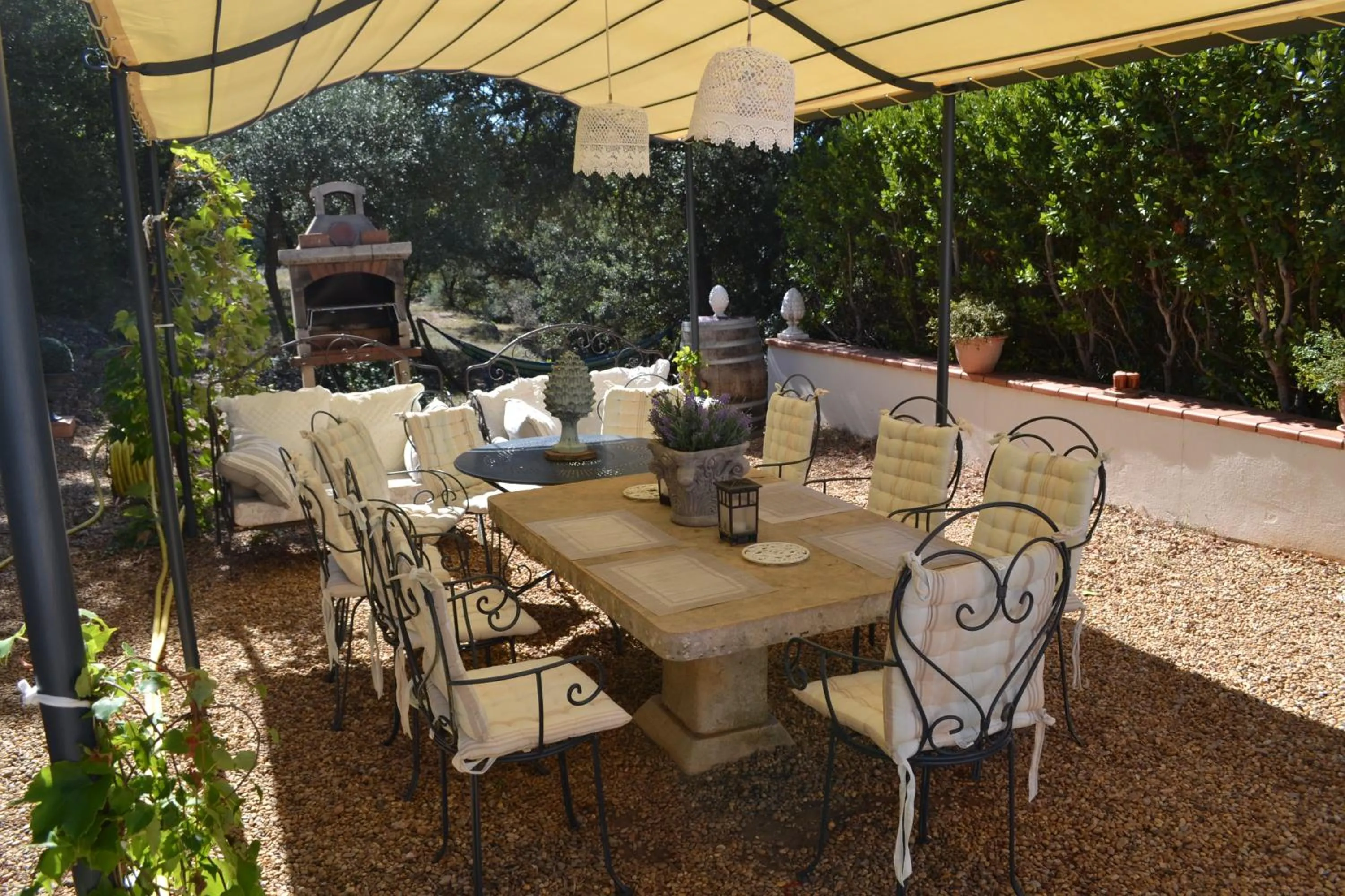Patio in Tivoli en Provence