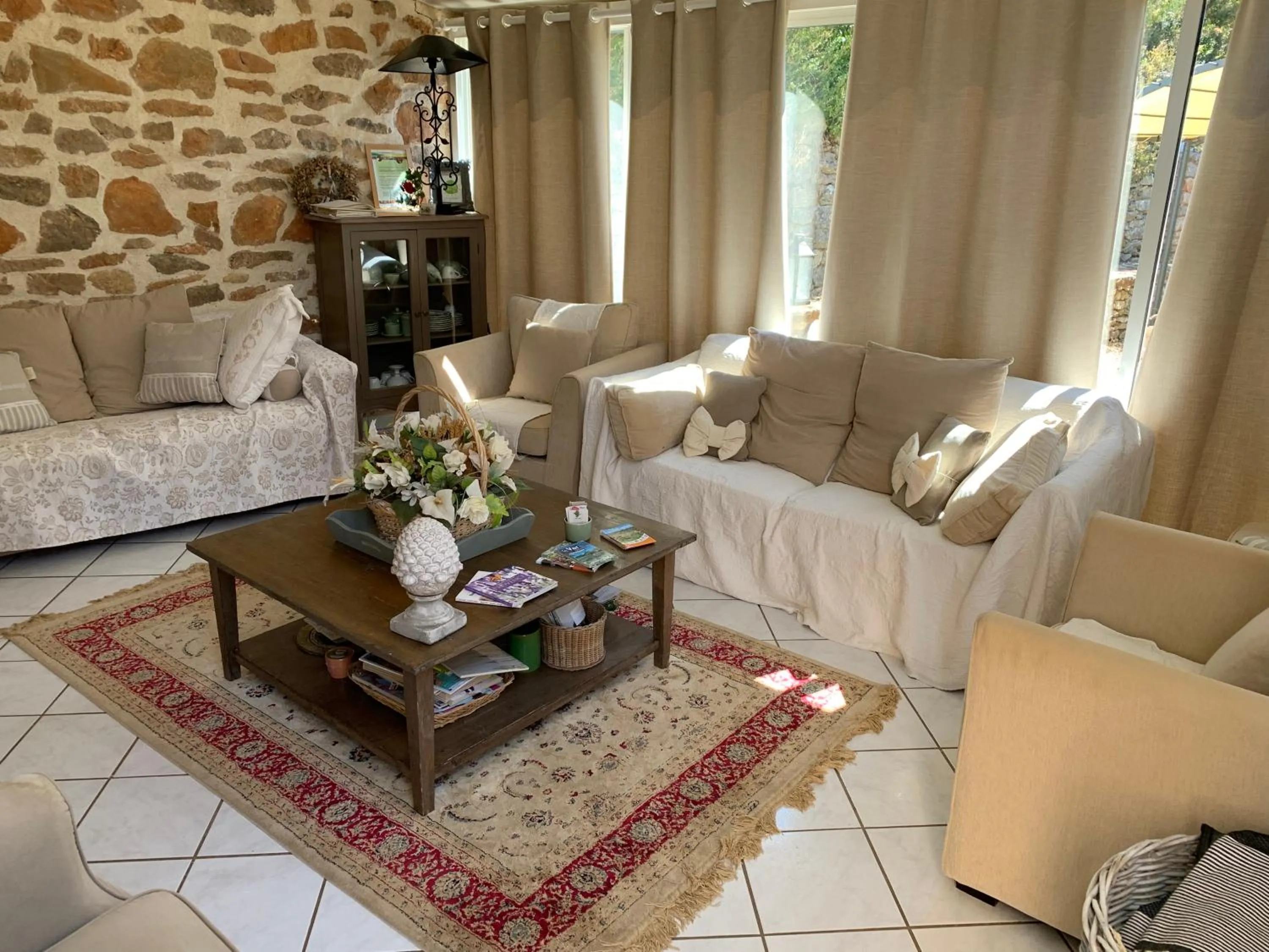 Living room in Tivoli en Provence