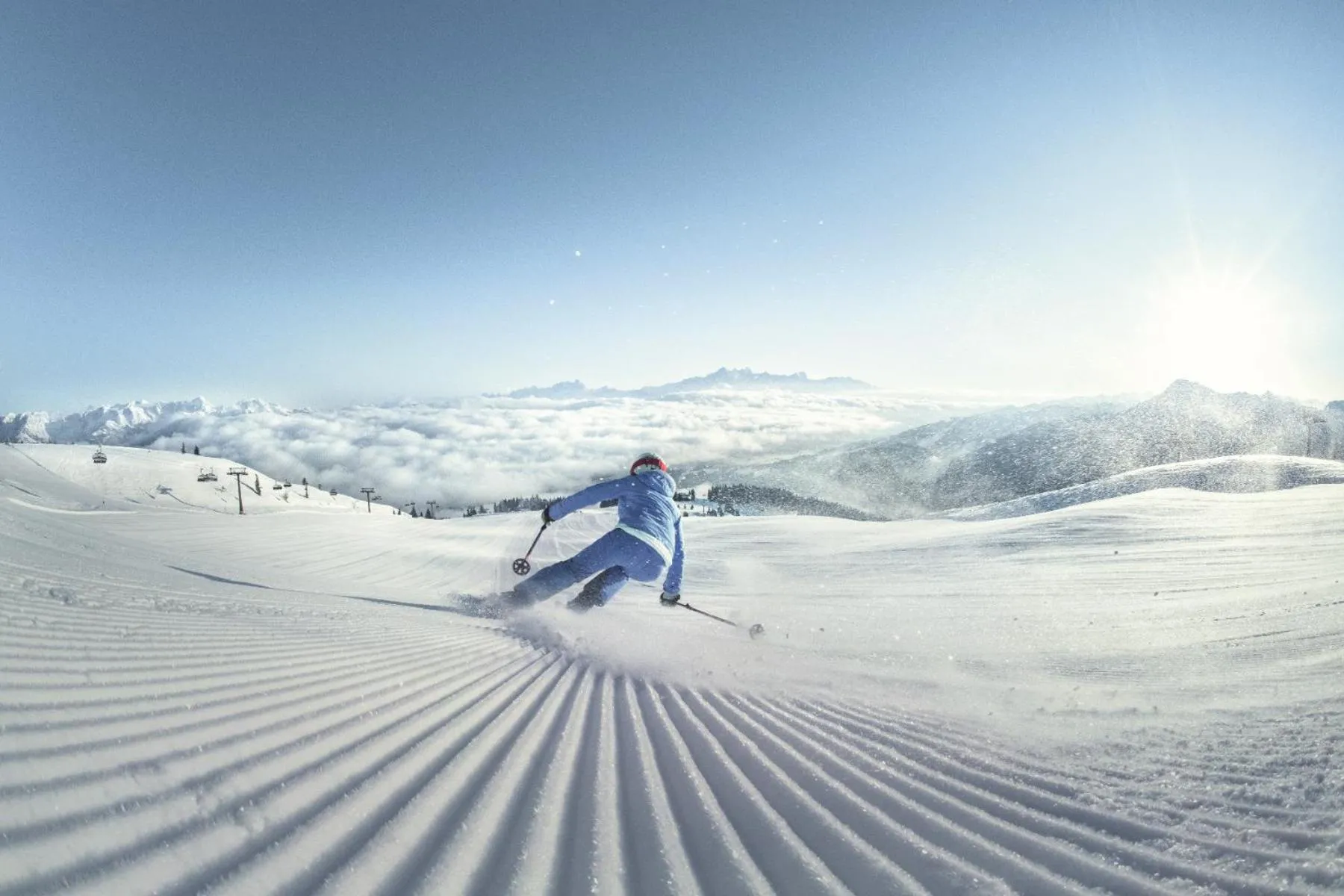 Skiing in Apartment Aster