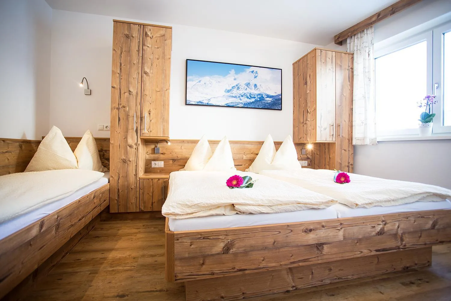 Bedroom, Bed in Apartment Aster