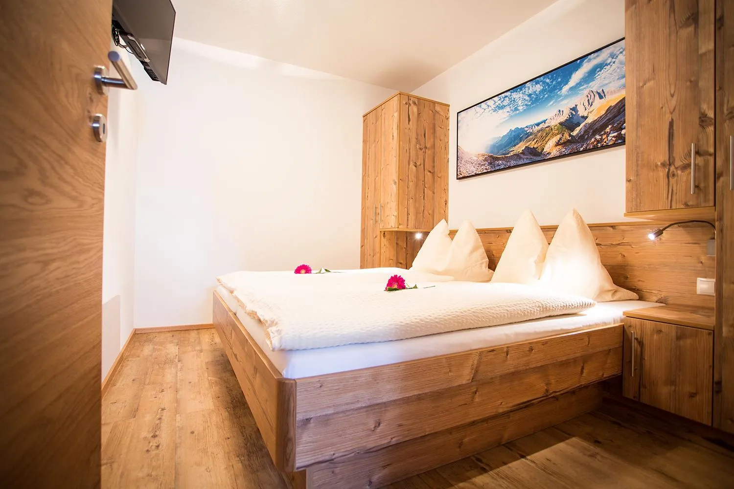 Bedroom, Bed in Apartment Aster