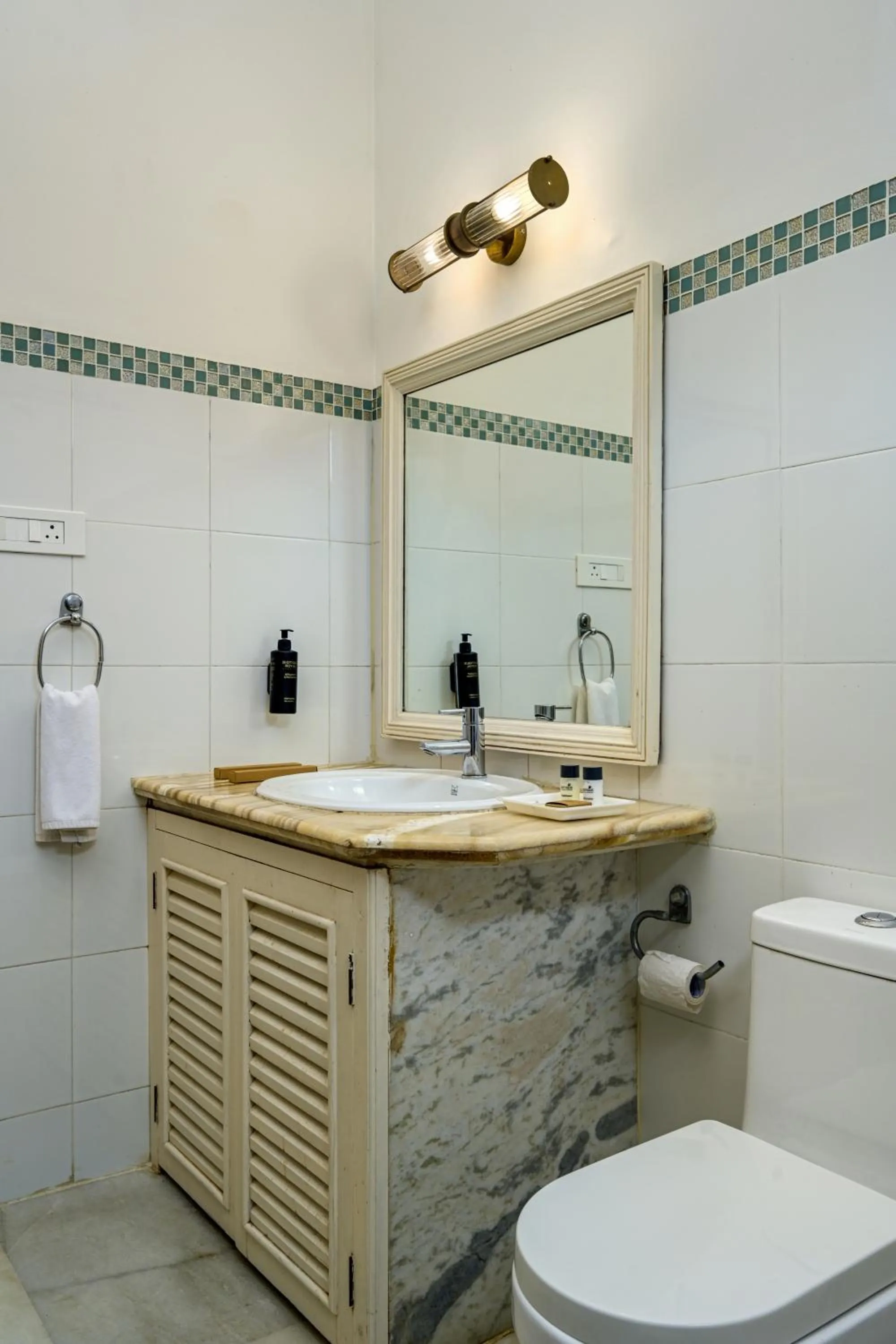 Bathroom in Rampratap Palace by Fateh Collection