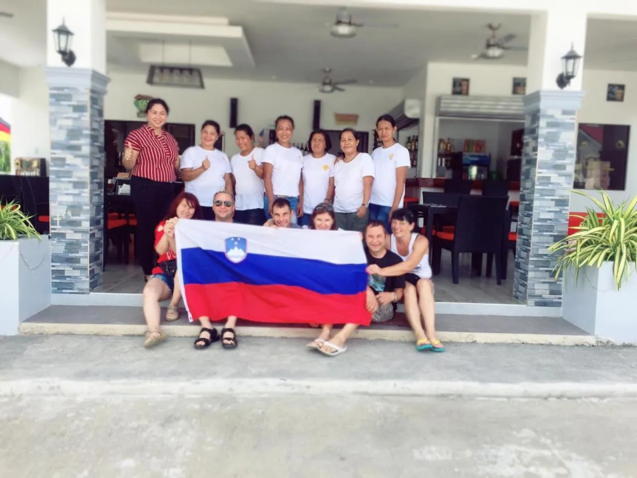 Staff in Garden Village Resort