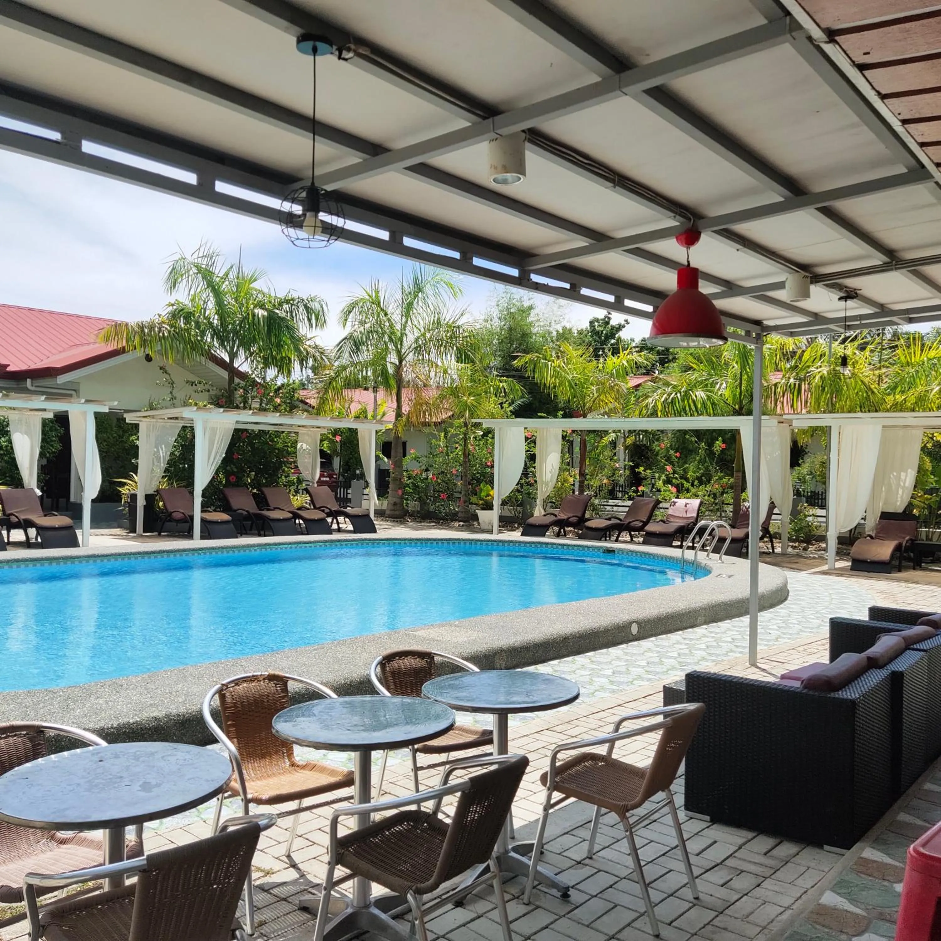 Patio in Garden Village Resort