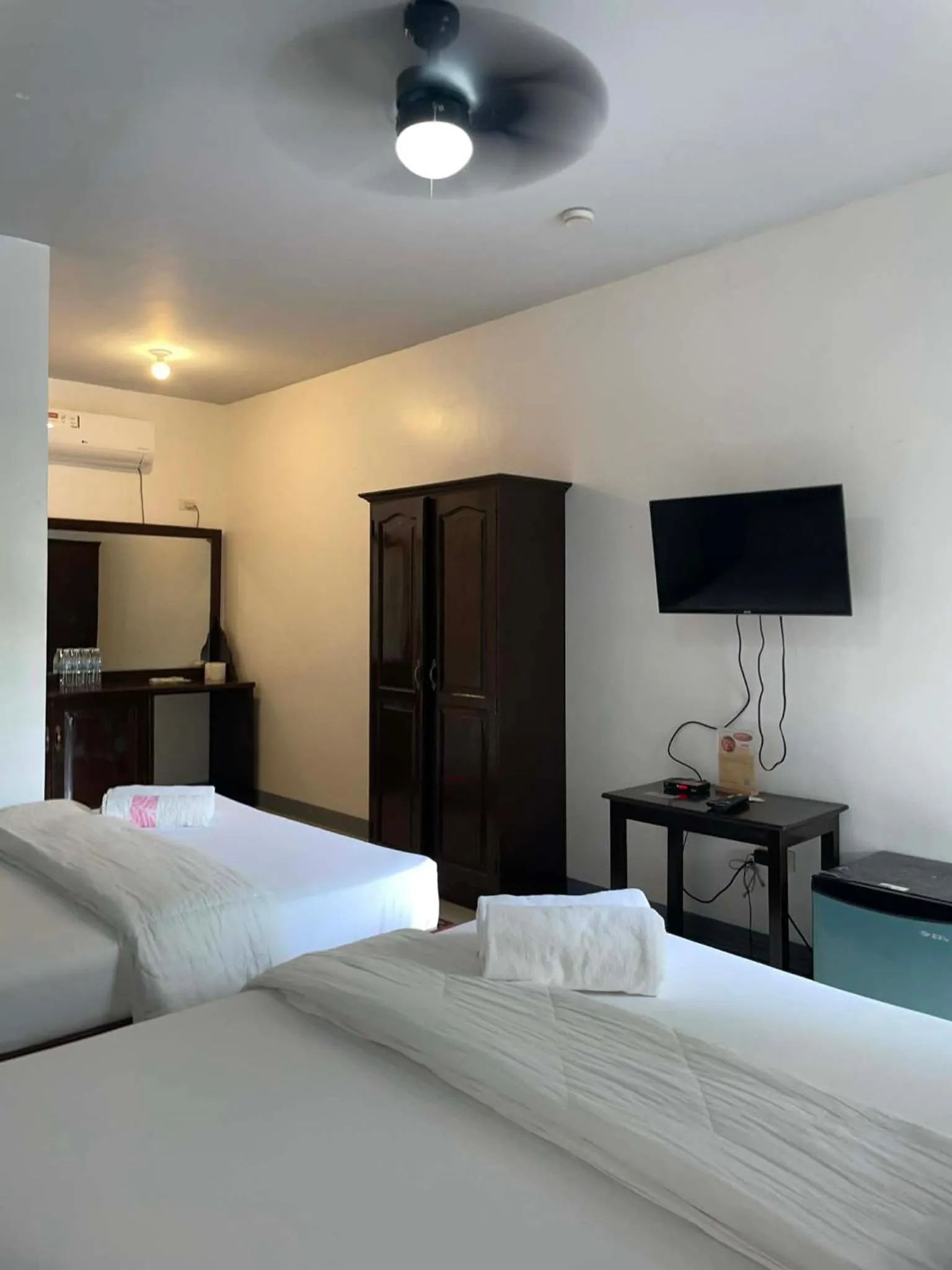 Bed in Garden Village Resort