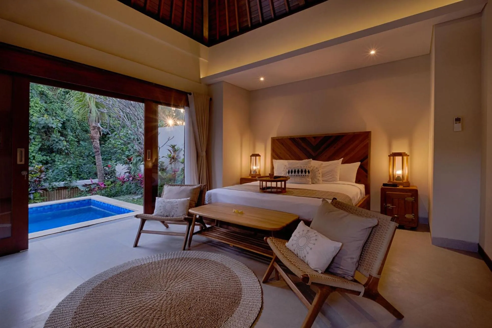 Photo of the whole room, Bed in Mas Ubud Villa by Sanga Sanga Hospitality