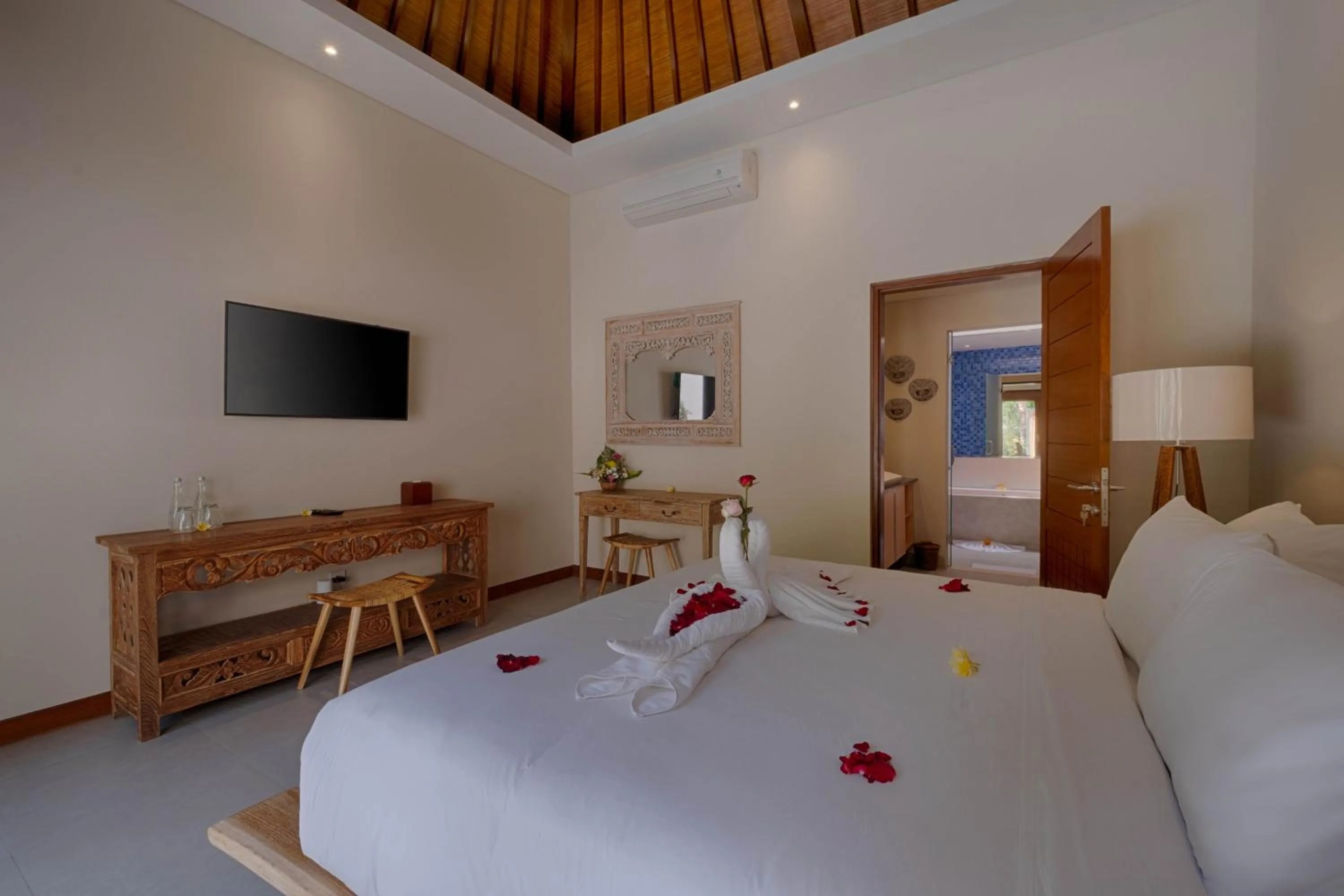Bedroom, Bed in Mas Ubud Villa by Sanga Sanga Hospitality