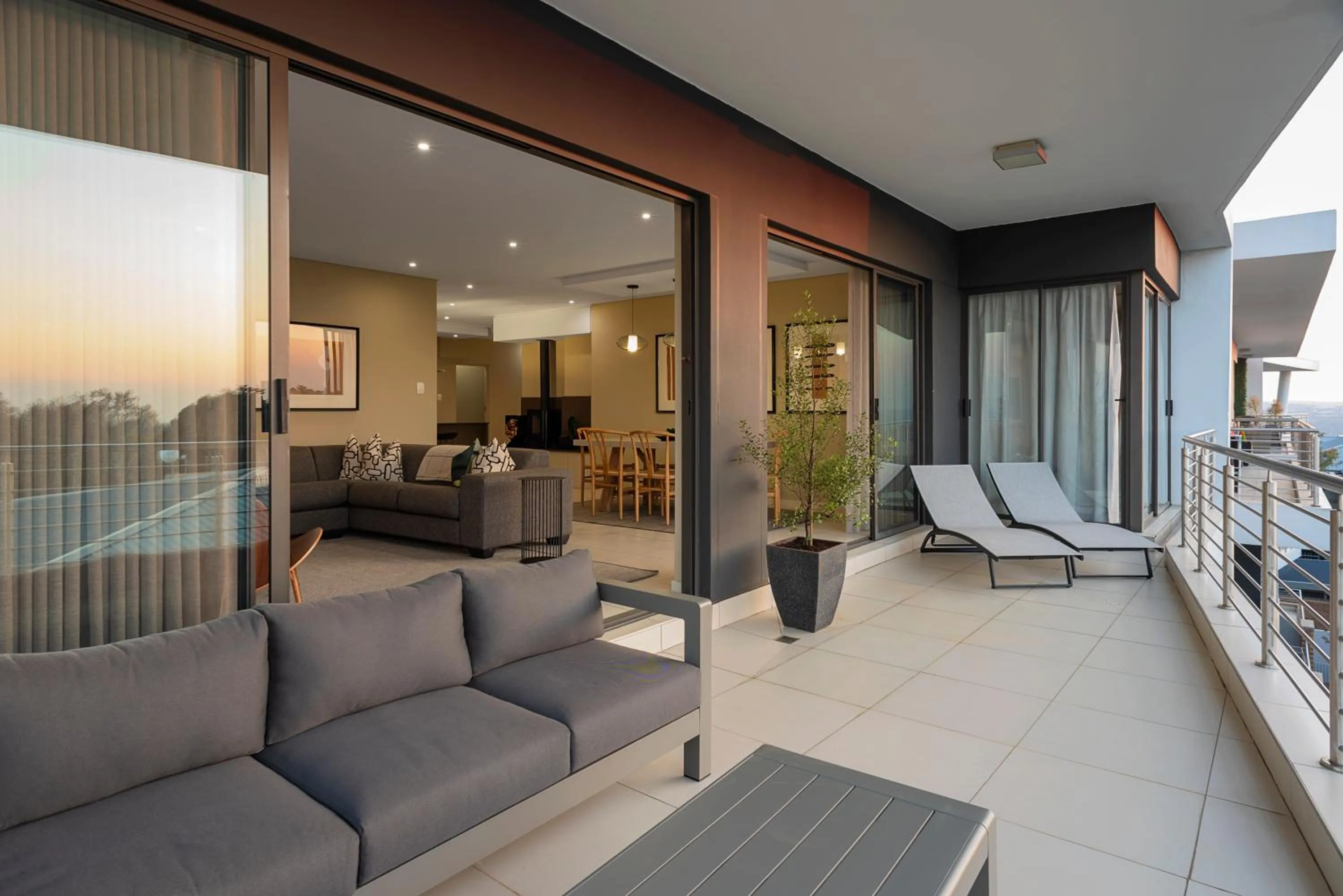 Balcony/Terrace in CAG The Hub Bryanston