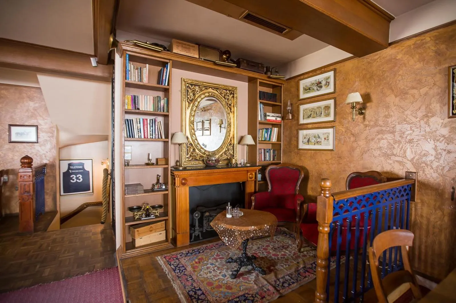 Seating area in Heartland City B&B