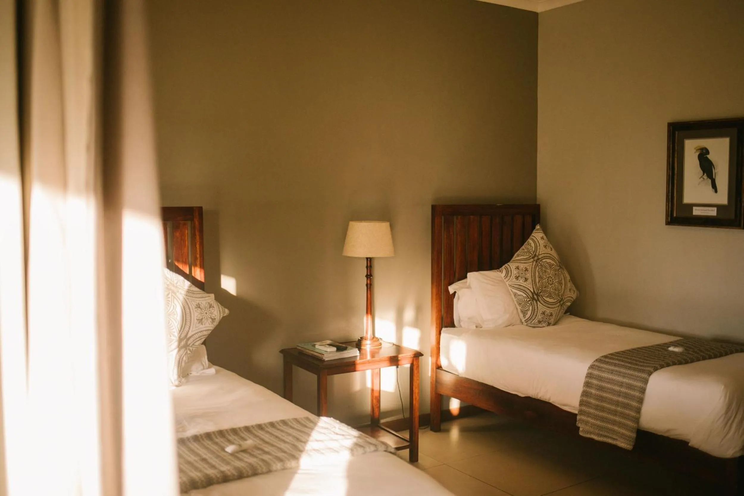 Bed in Hamiltons Lodge & Restaurant