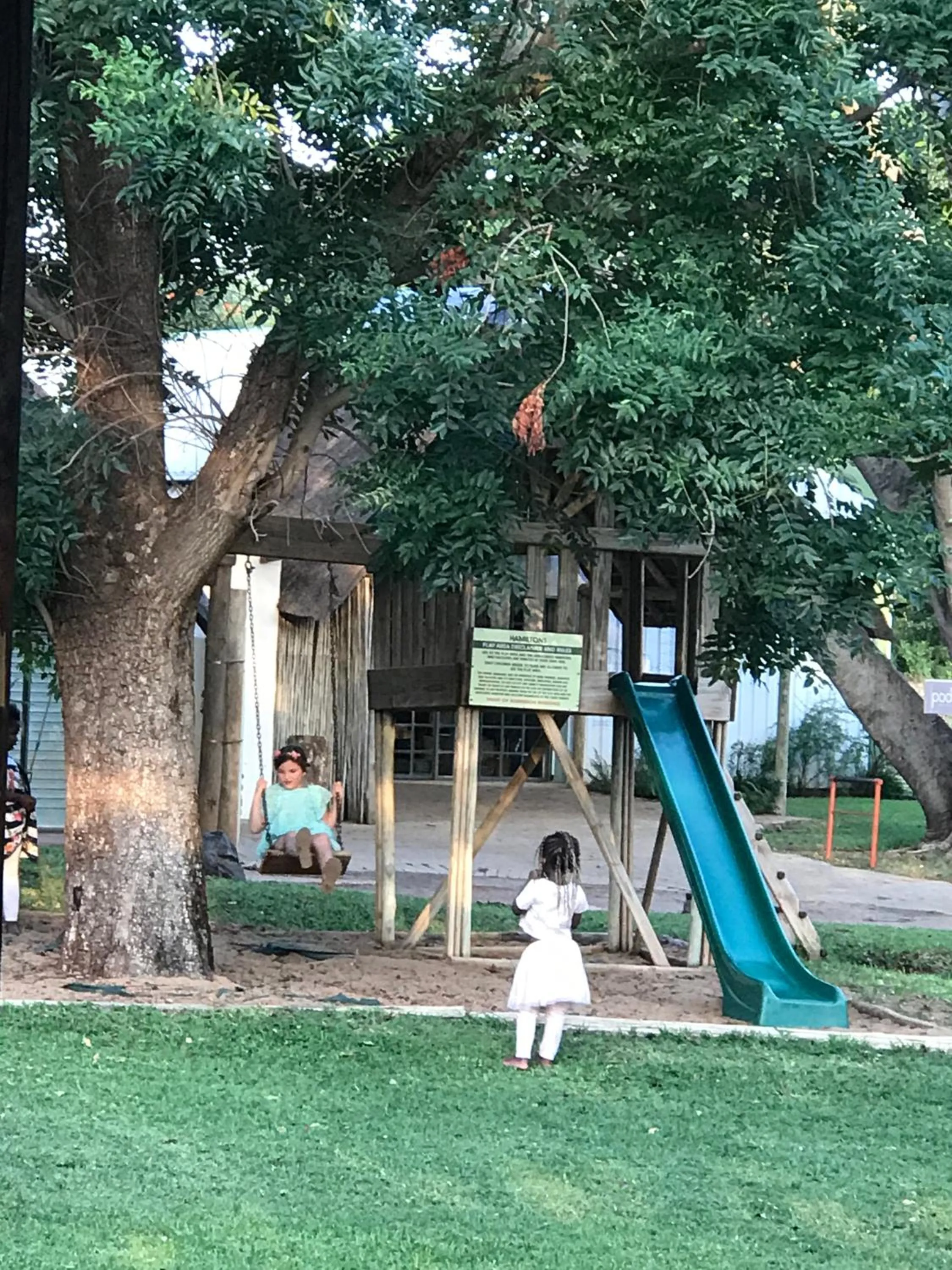 Children play ground in Hamiltons Lodge & Restaurant