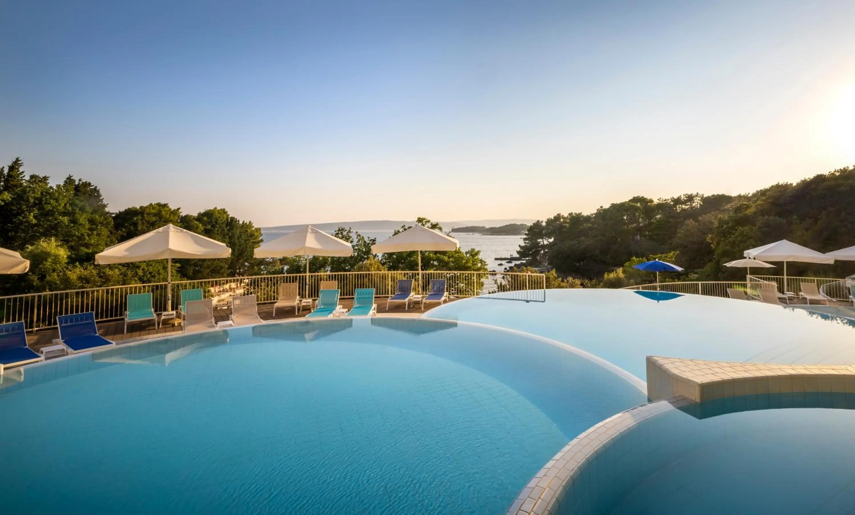 Swimming pool in Sunny Krk by Valamar