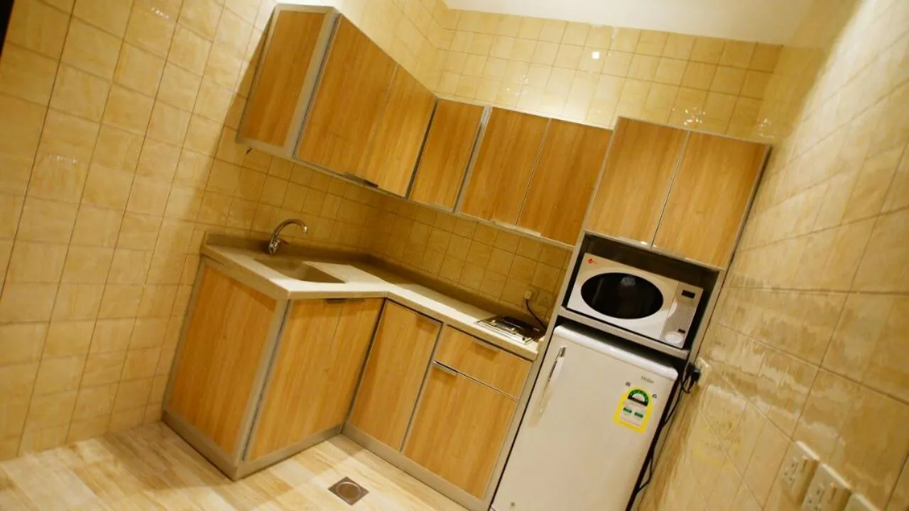 Kitchen or kitchenette in Al Muhaidb Residence Sudair