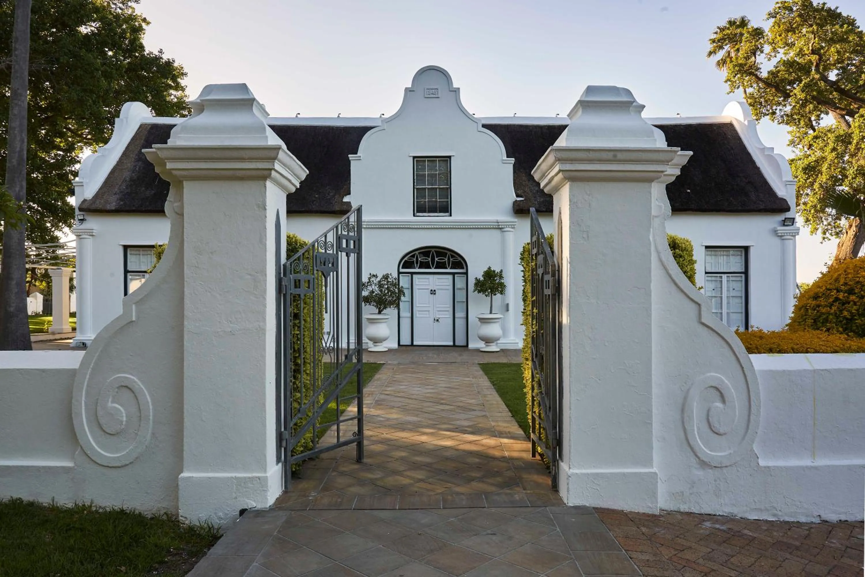 Property building in Allèe Bleue Wine Estate
